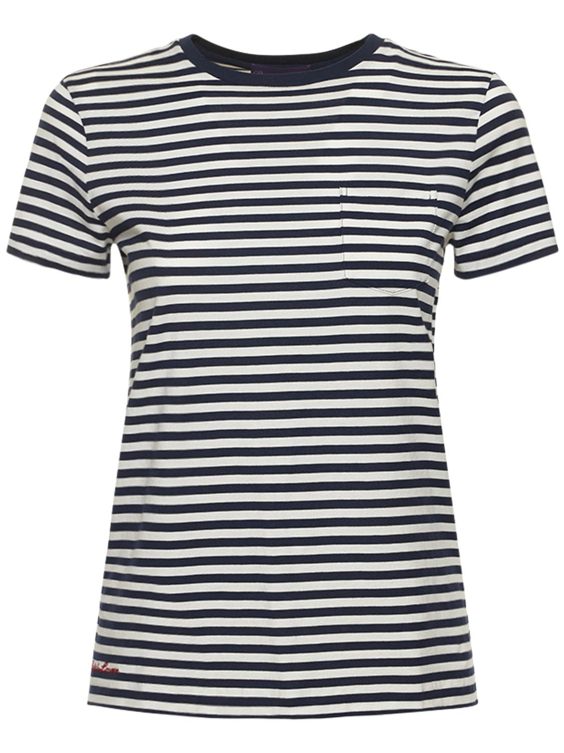 RALPH LAUREN COTTON JERSEY STRIPED T-SHIRT