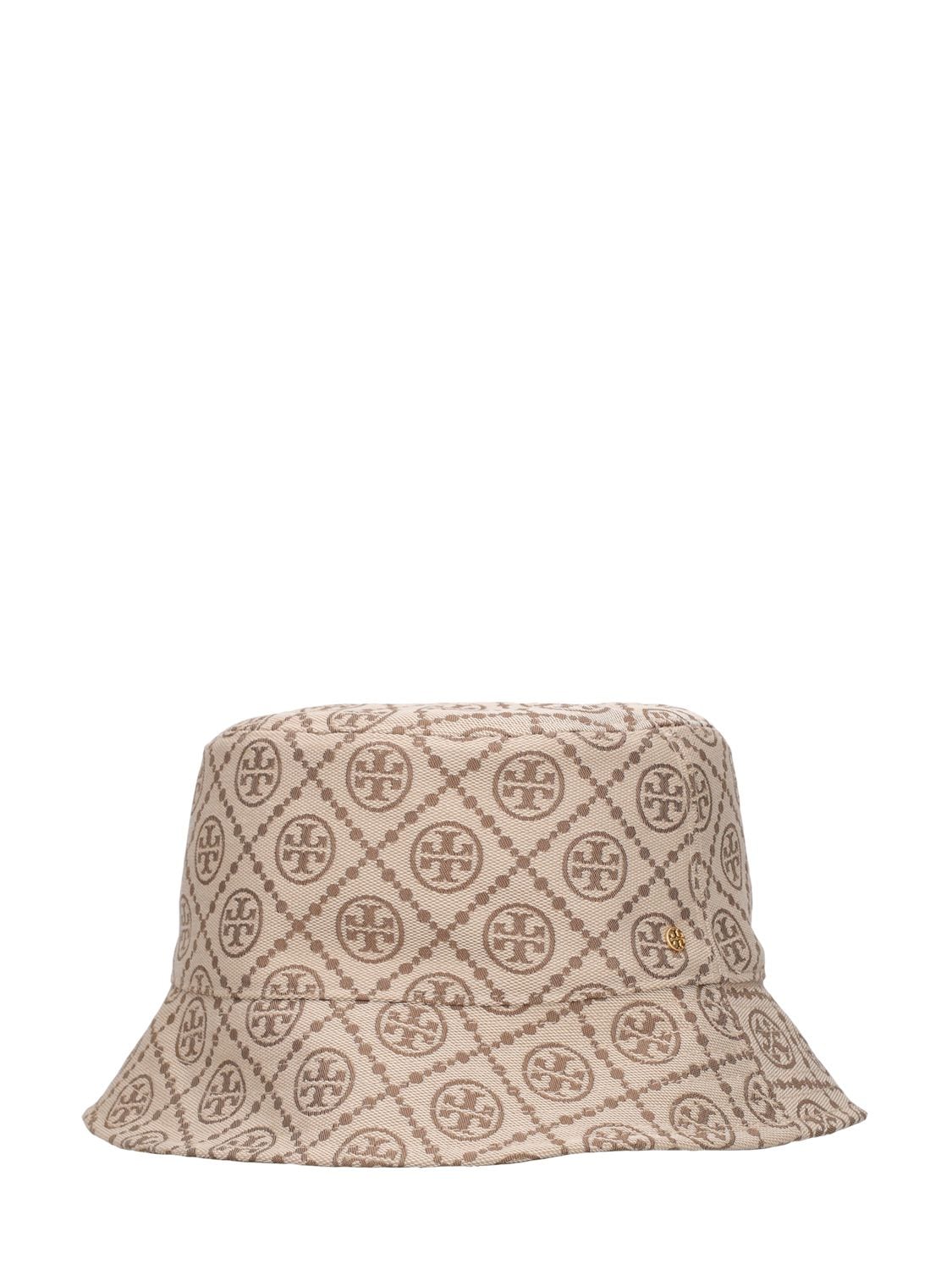 T Monogram Short Brim Bucket Hat: Women's Accessories