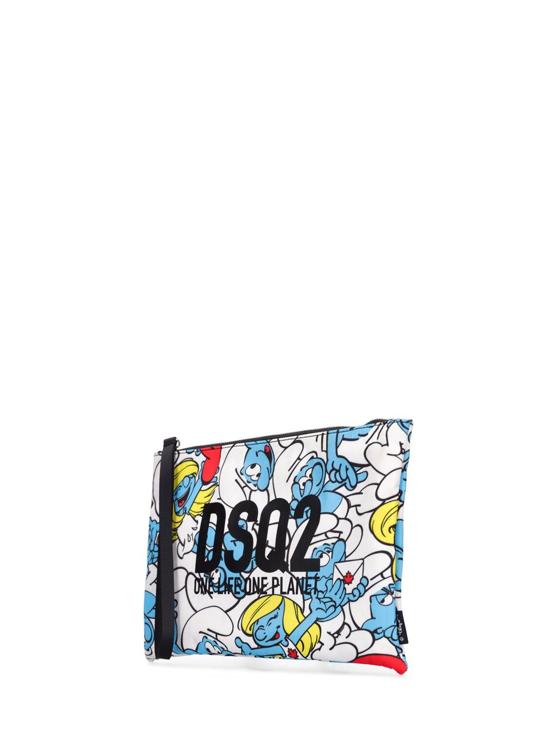 Dsquared2 Smurfs Crowd Zip Pouch In Multicolor | ModeSens