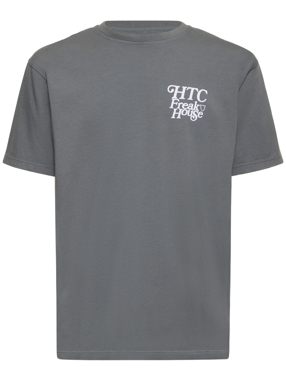 HTC LOS ANGELES Freak House Print Cotton Jersey T-shirt