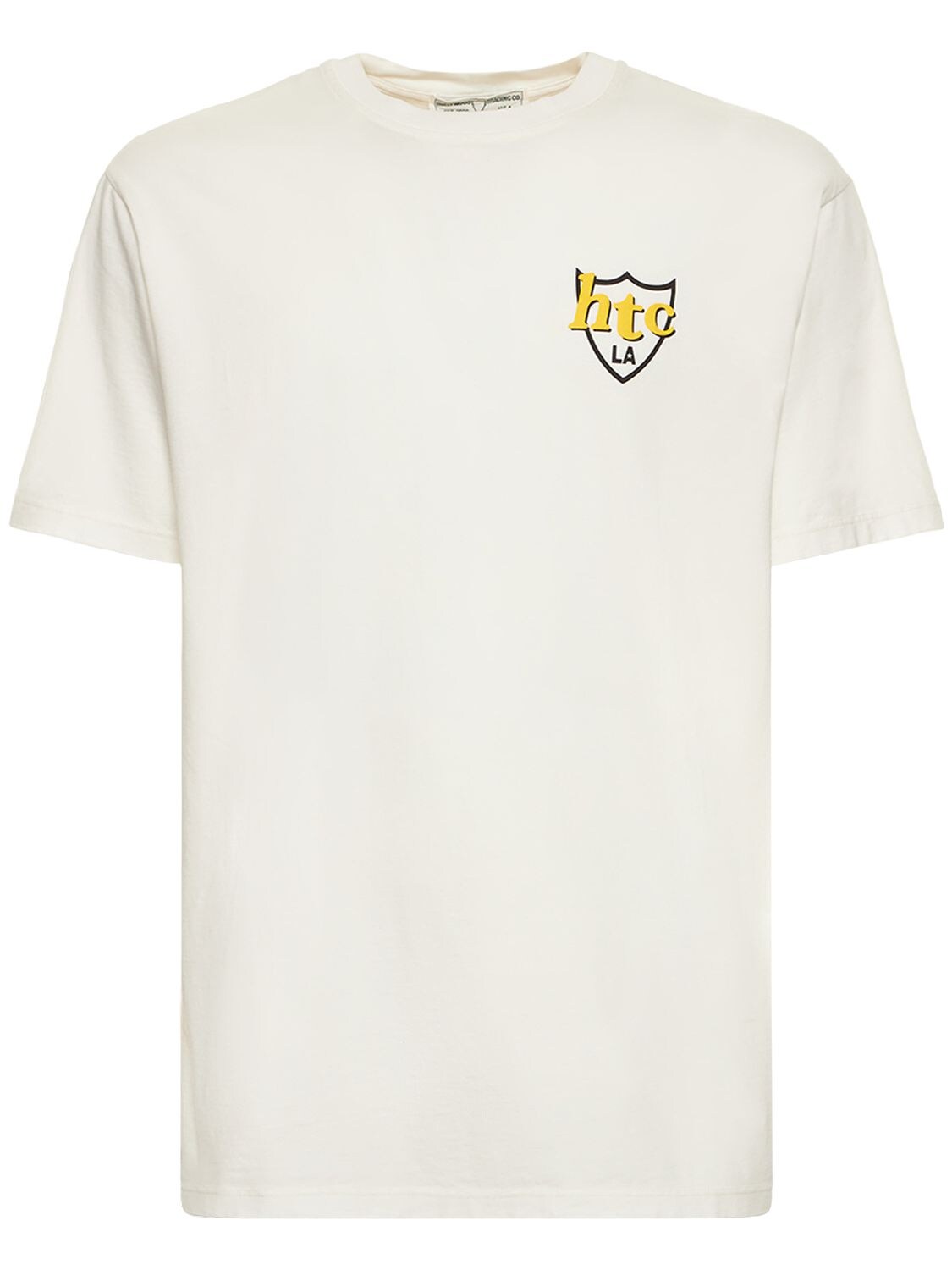 HTC LOS ANGELES Logo Print Cotton Jersey T-shirt