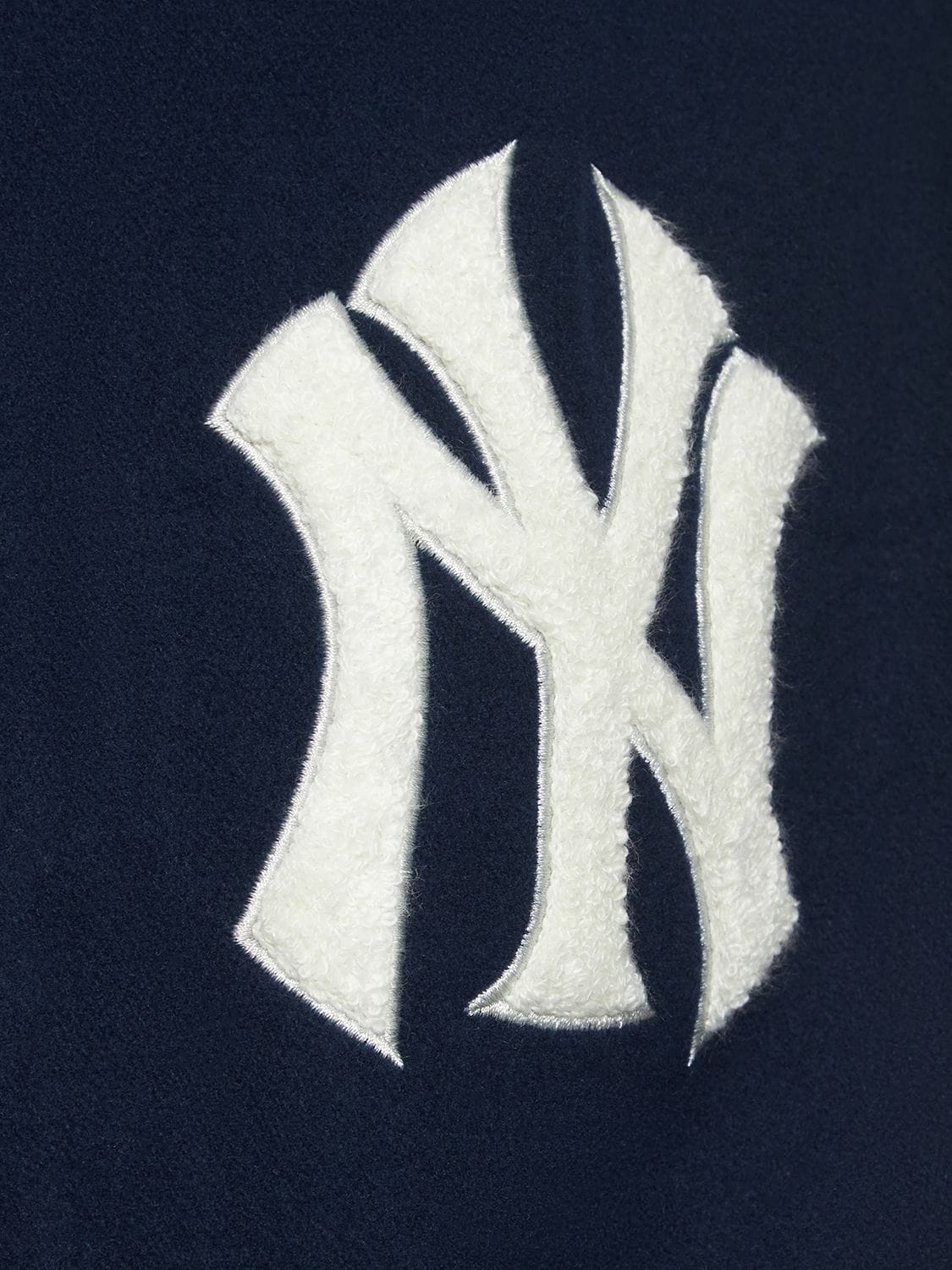 NY Yankees Black and White Varsity Jacket