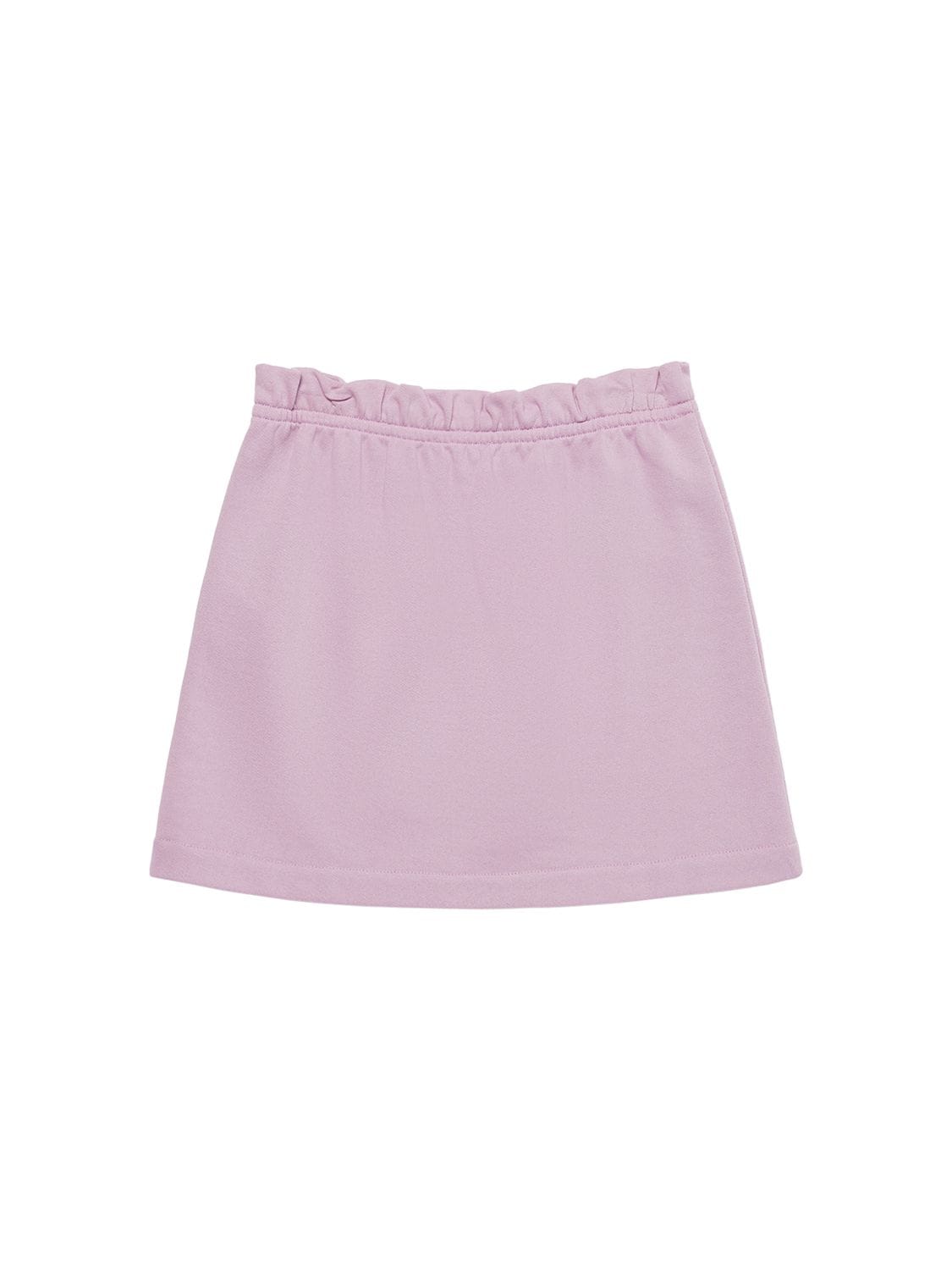 Shop N°21 Printed Logo Cotton Sweat Skirt In Pink