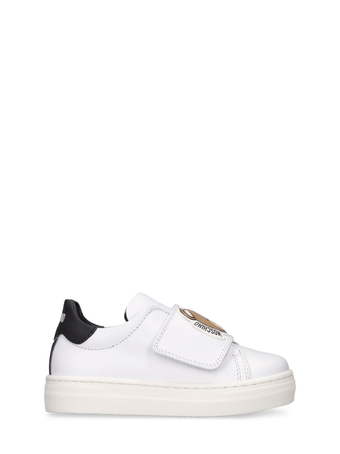 Leather Strap Sneakers W/ Patches – KIDS-GIRLS > SHOES > SNEAKERS