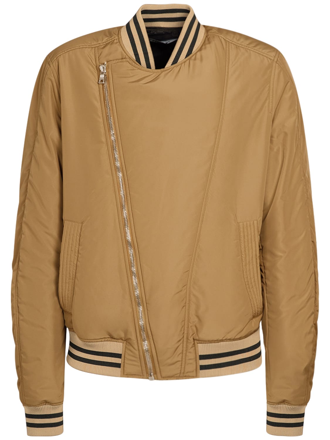 Balmain Regular brown bomber jacket