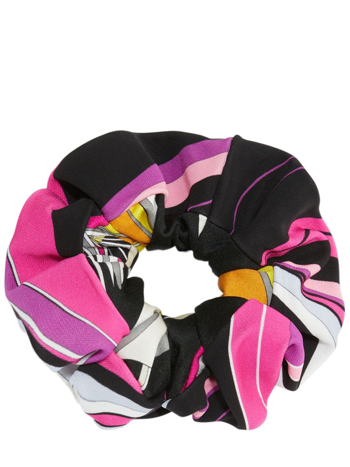 Pucci Jersey Hair Scrunchie In Multicolor