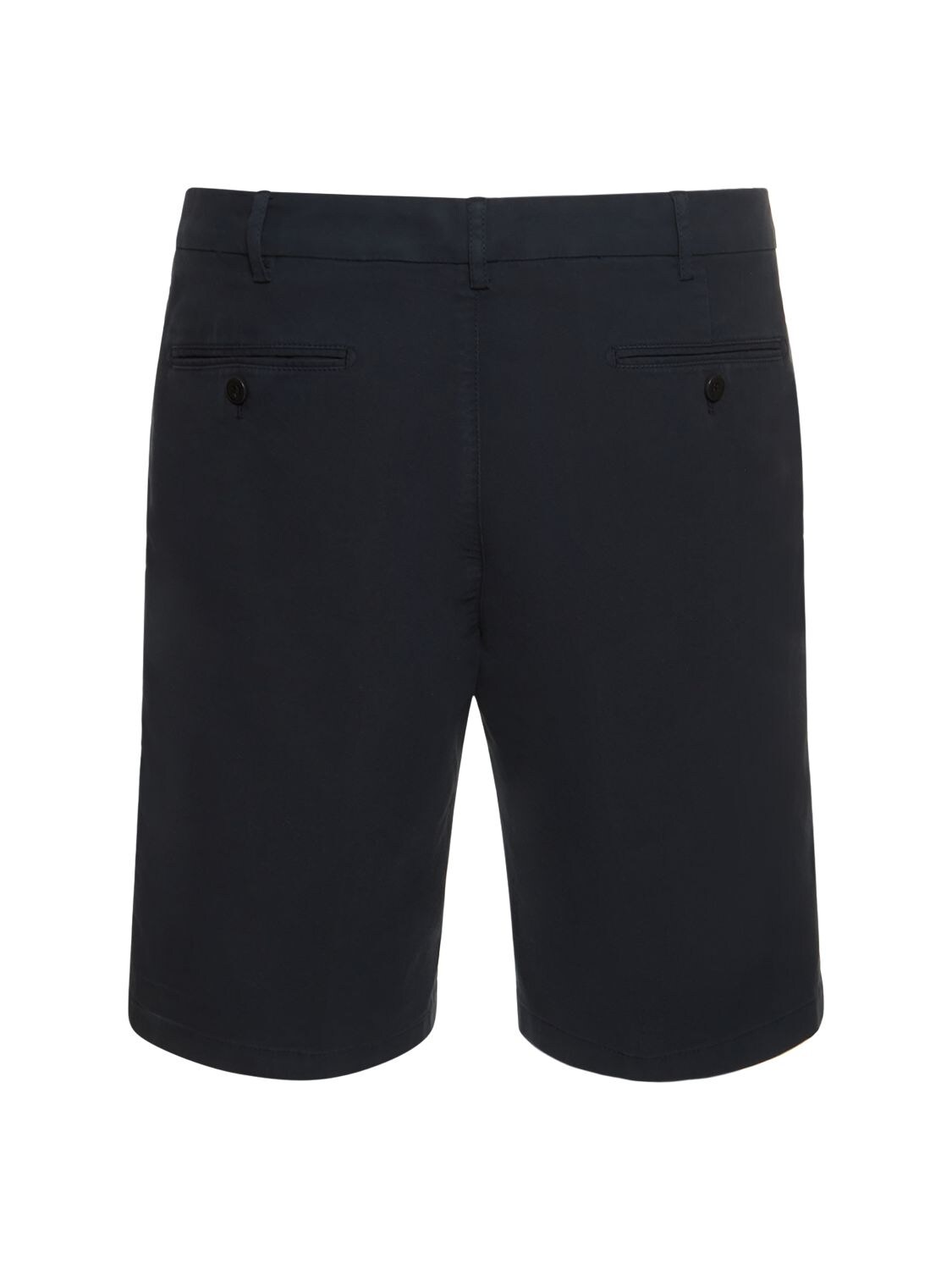 Shop Loro Piana Sport Cotton Bermuda Deck Shorts In Blue