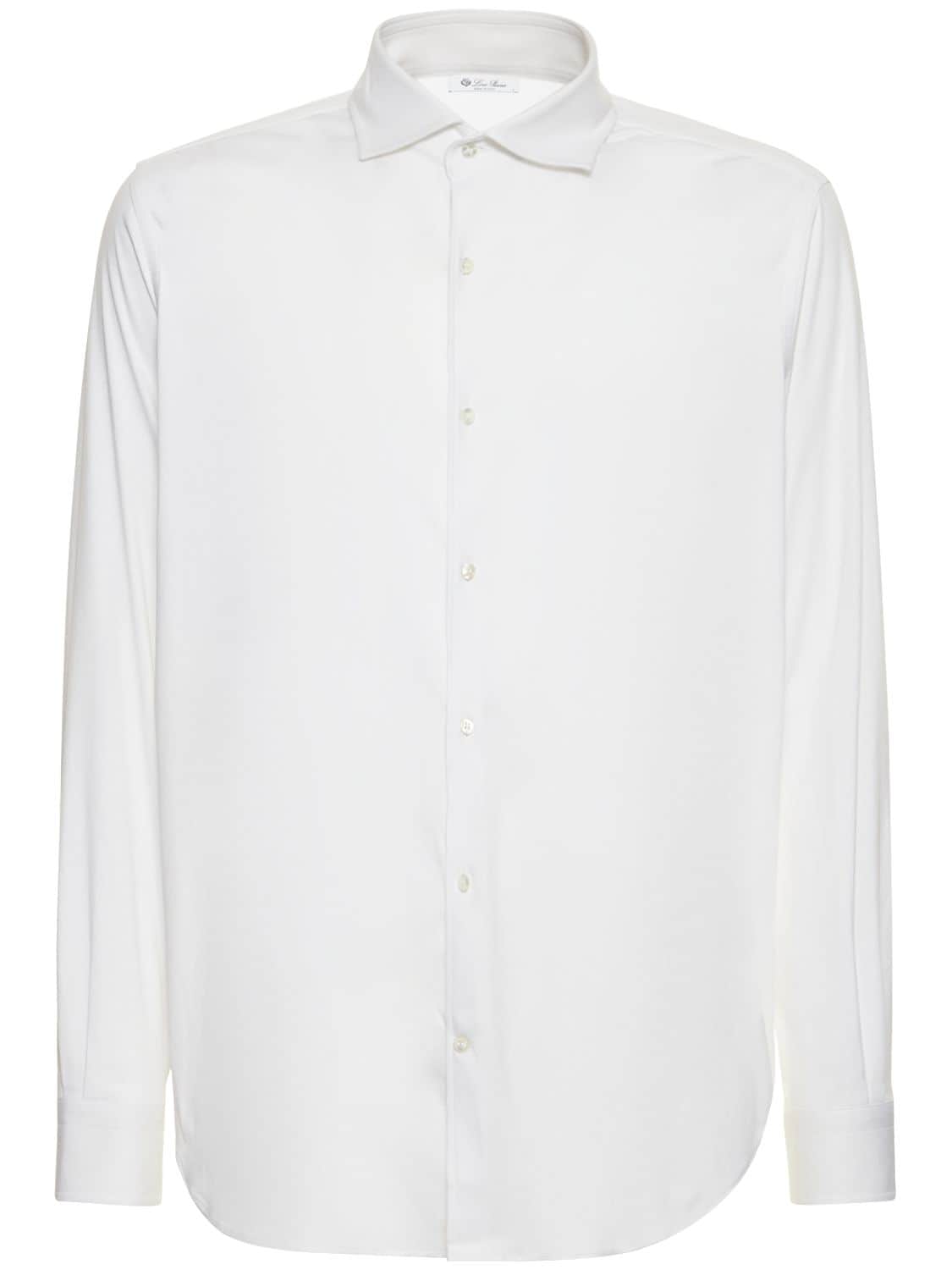 Image of Andrew Ml Cotton Jersey Shirt