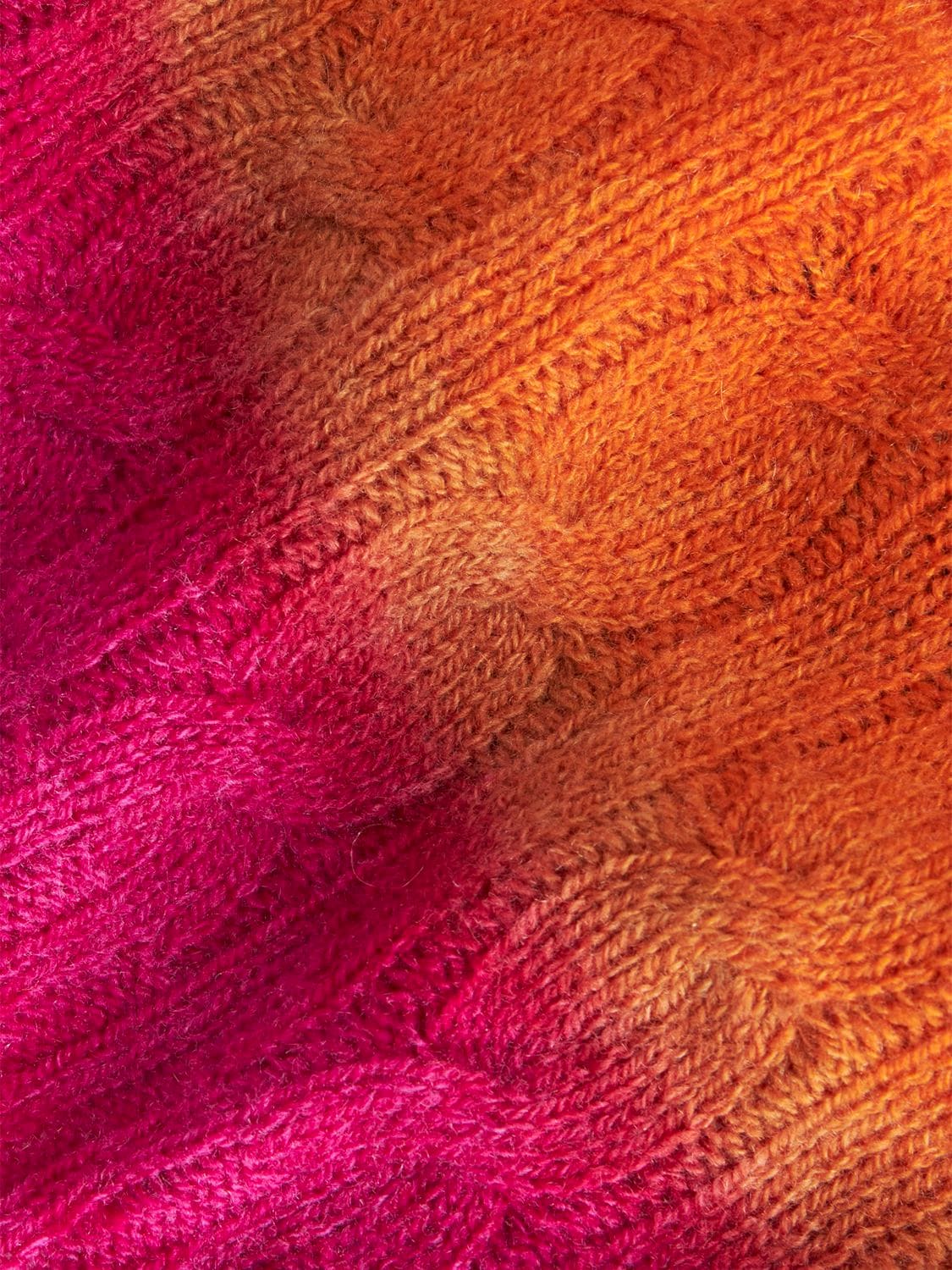 Shop Etro Multicolor Wool Knit Crop Top