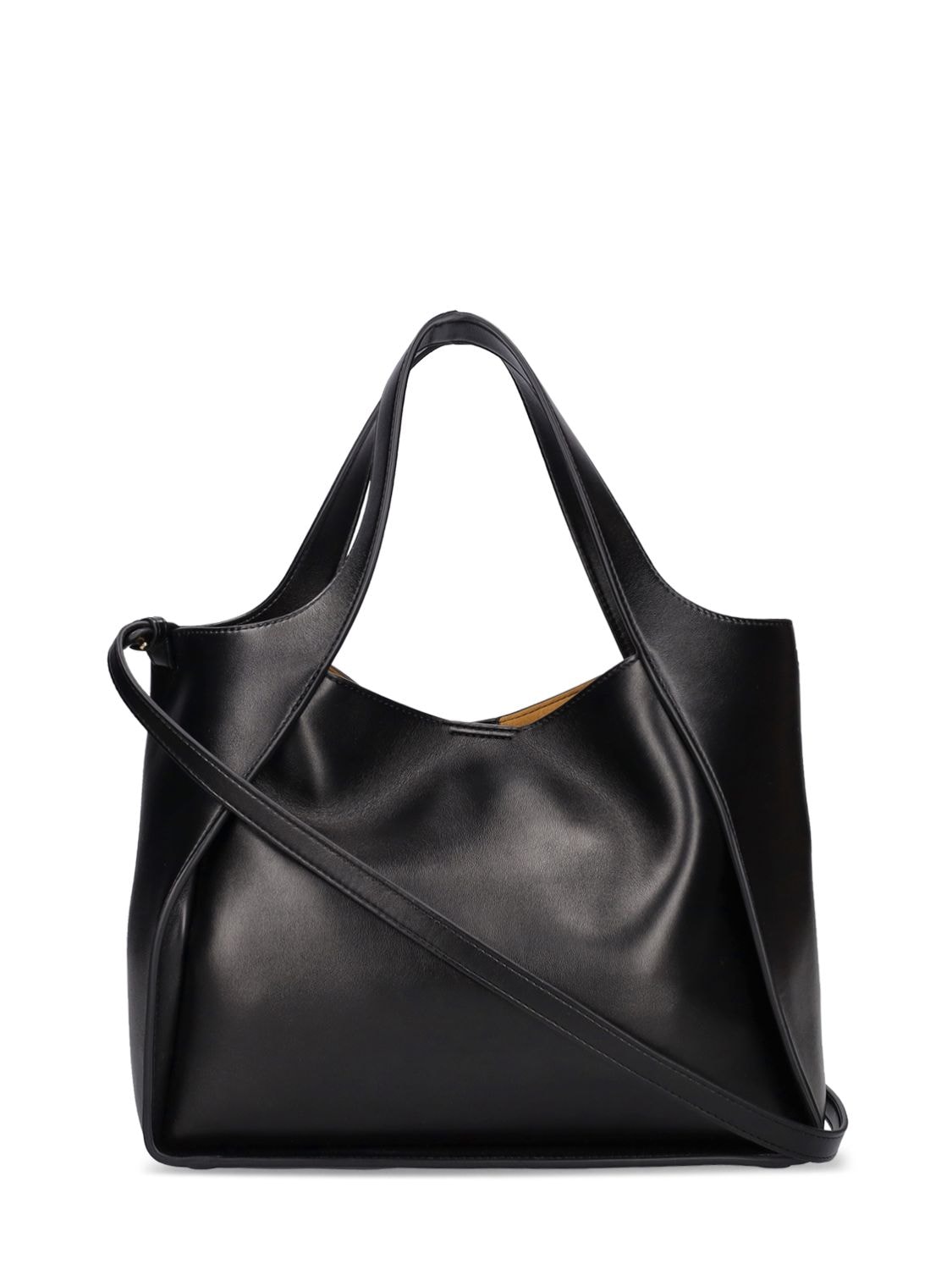 Shop Stella Mccartney Crossbody Tote Bag In Black
