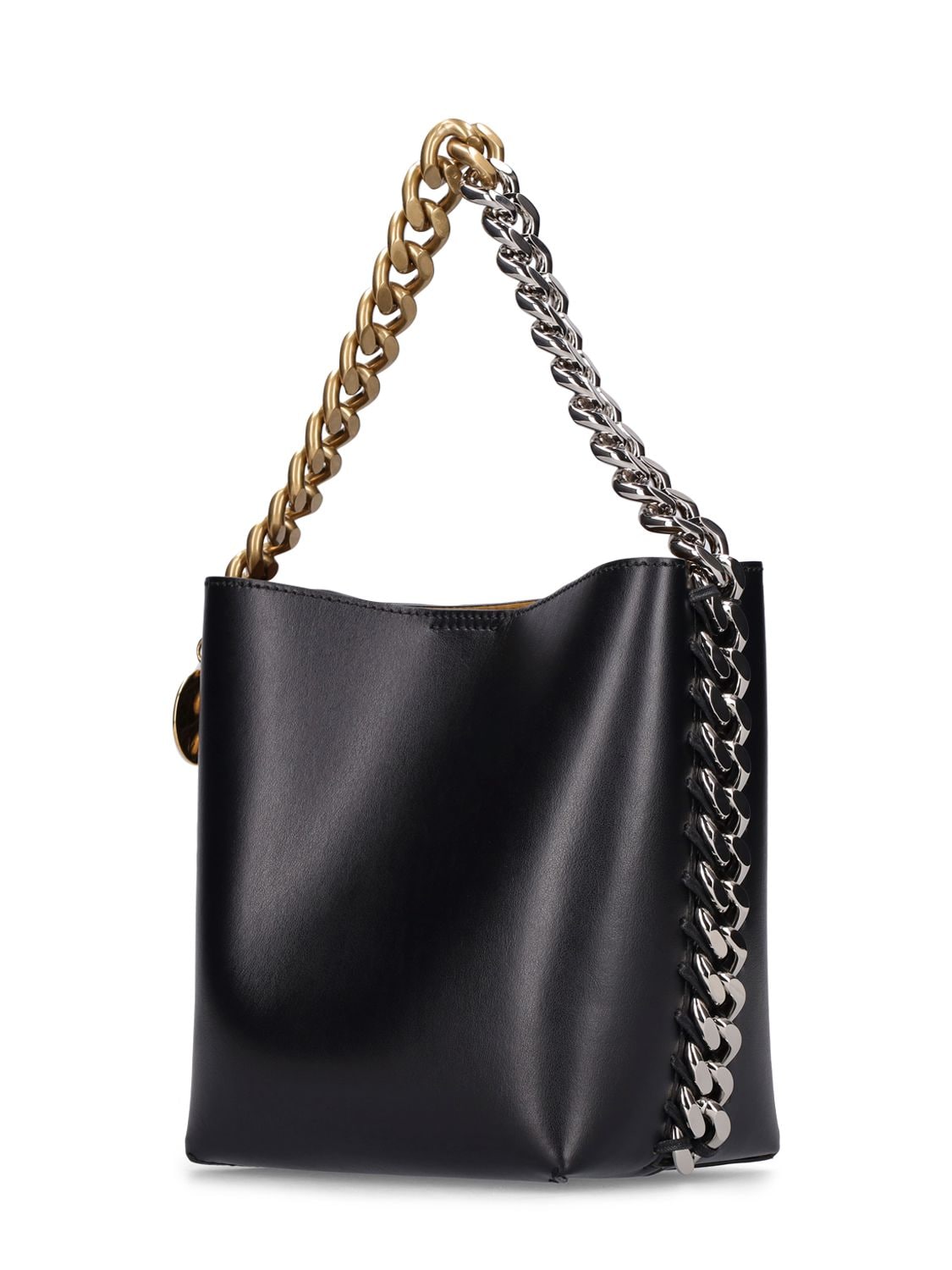 Shop Stella Mccartney Alter Mat Bucket Bag In Black