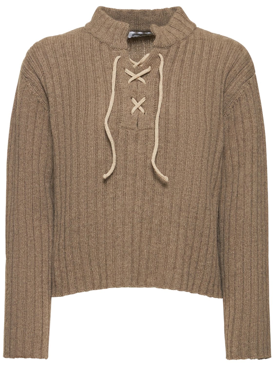 Clovelly Wool Blend Sweater – WOMEN > CLOTHING > KNITWEAR