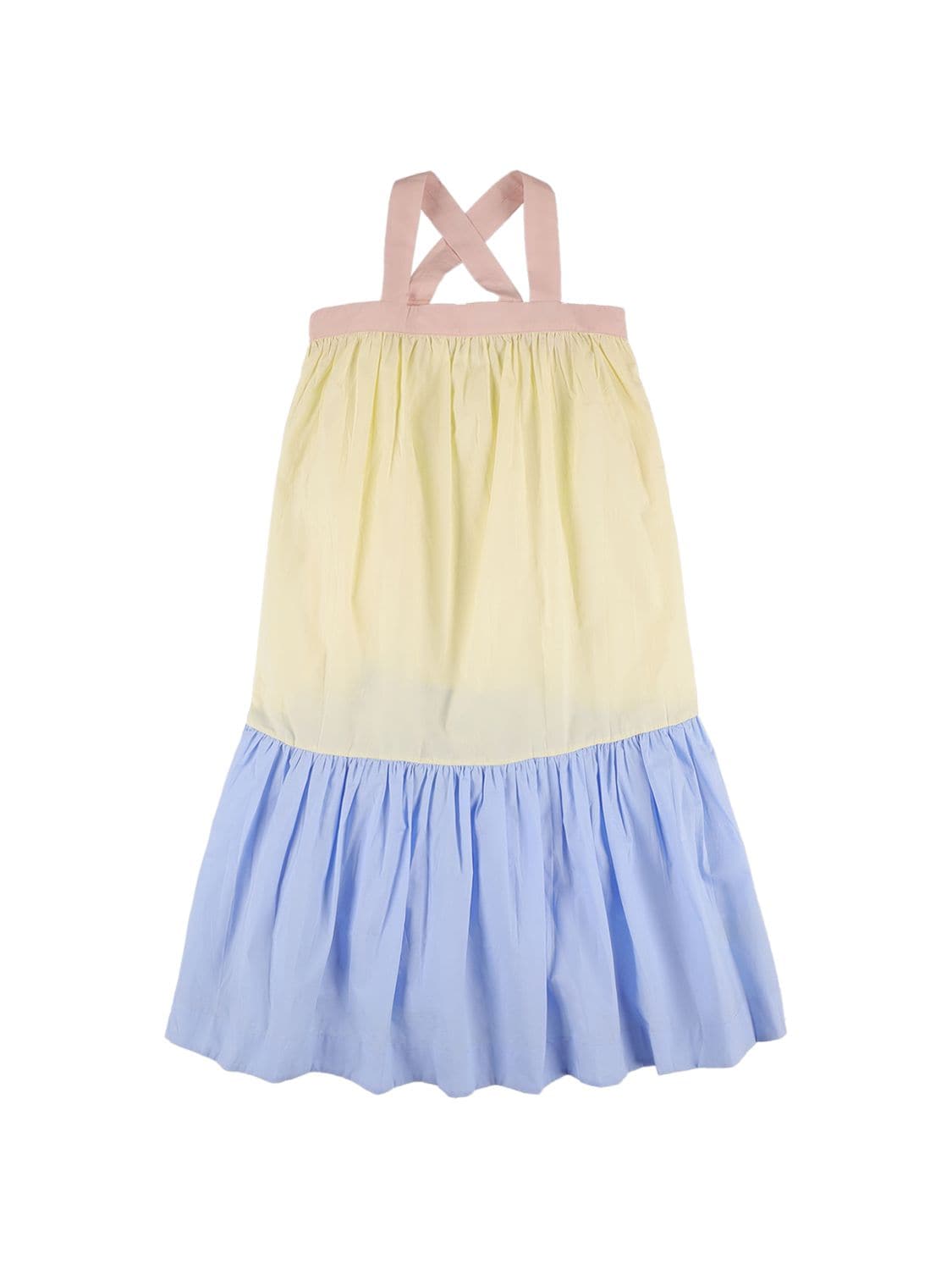 Molo Girls Windy Kids Calipsa Pleated Organic-cotton Dress 3-14 Years