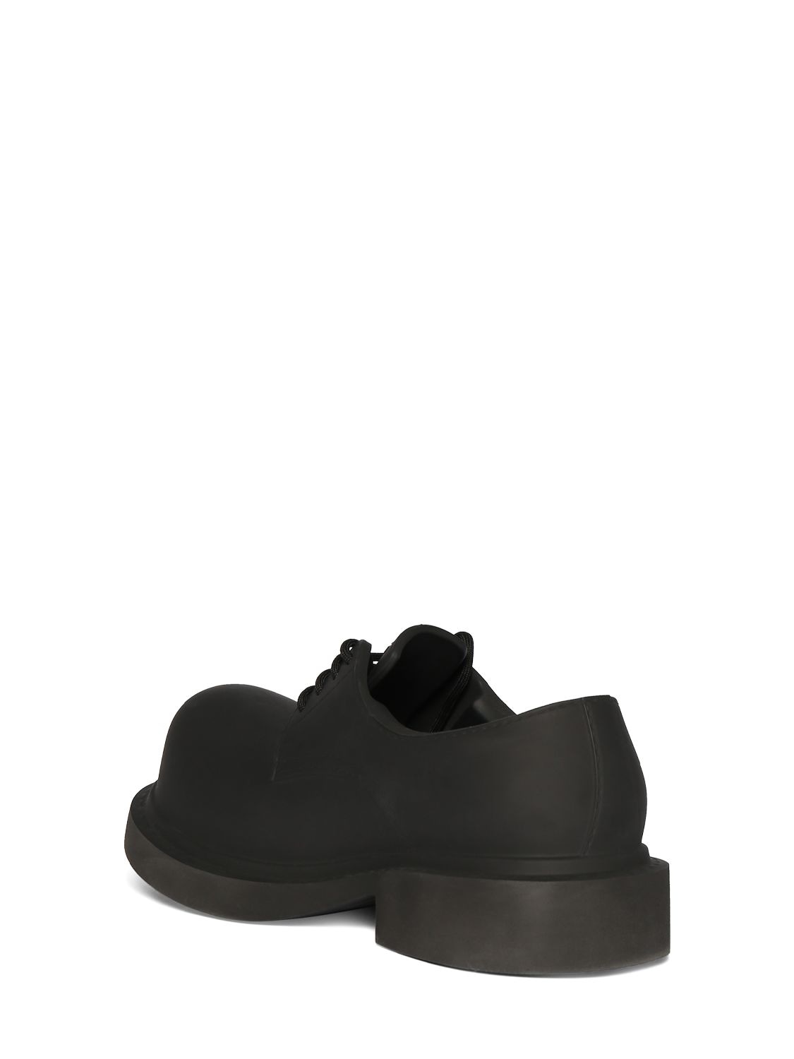 Shop Balenciaga Steroid Derby Lace-up Shoes In Black