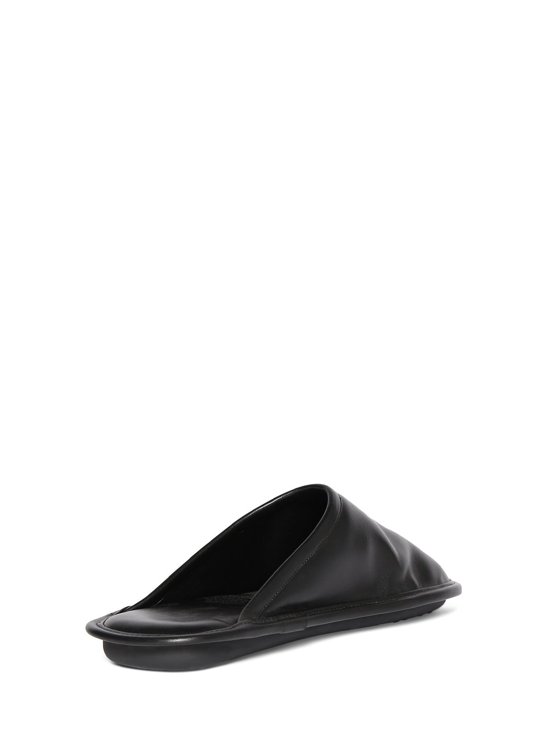 Shop Balenciaga Home Flat Slippers In Black,white
