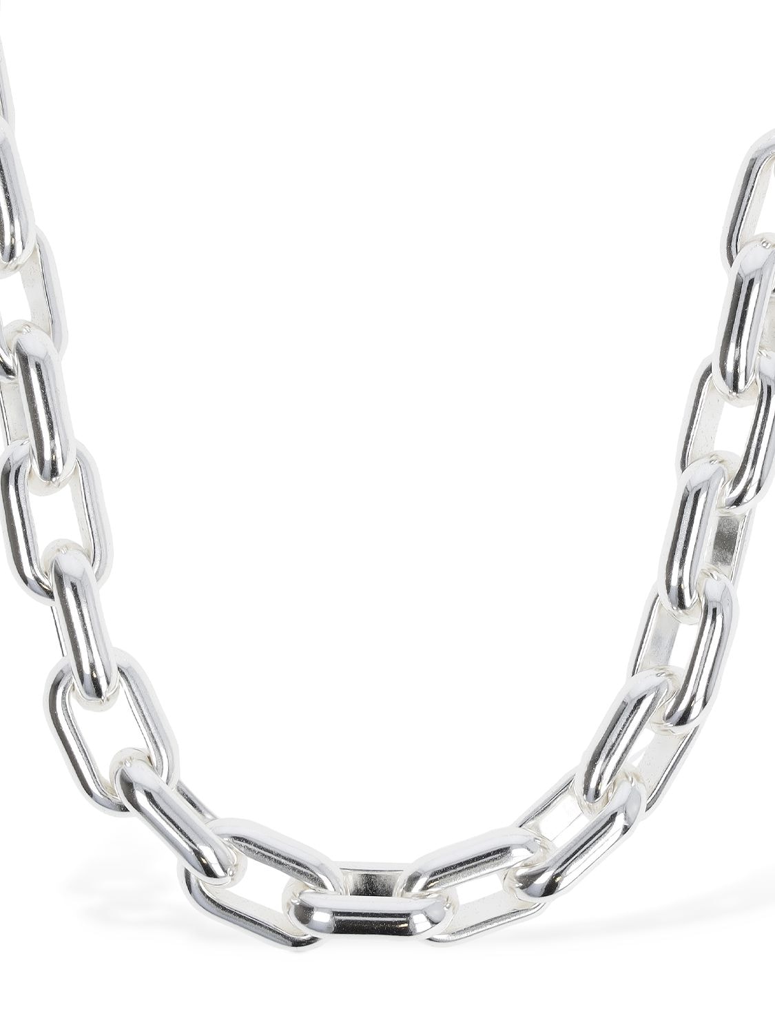 Shop Federica Tosi Lace Ella Collar Necklace In Silver