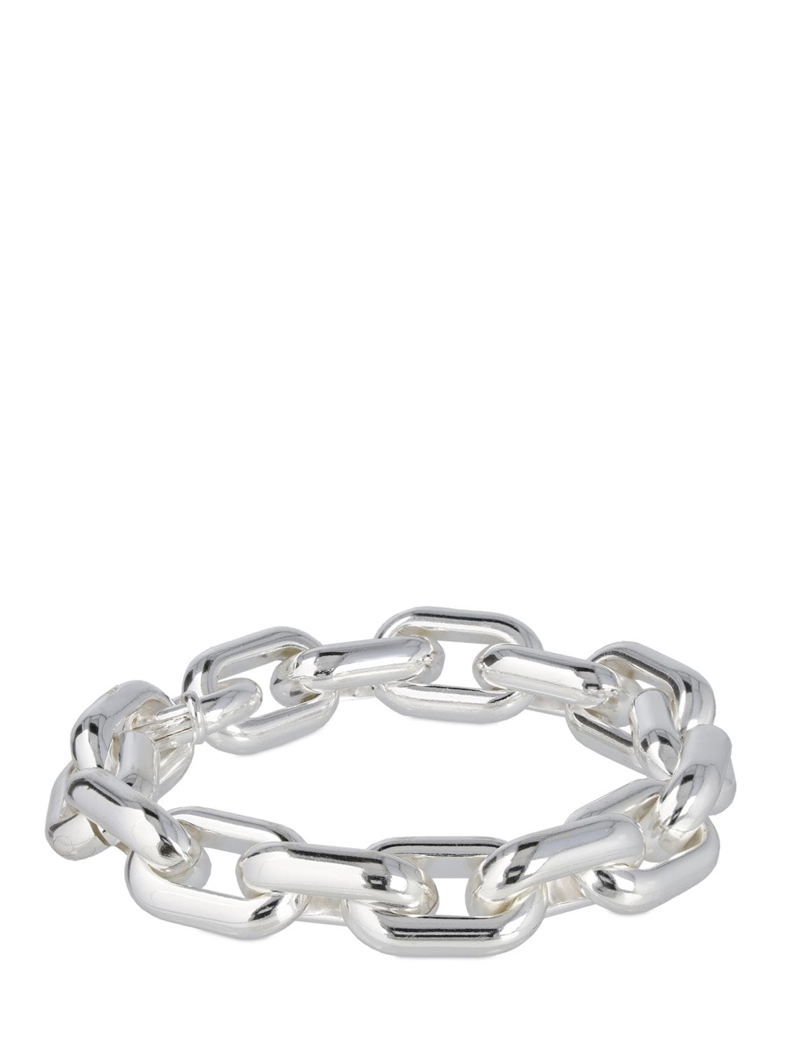 Shop Federica Tosi Lace Ella Chain Bracelet In Silver