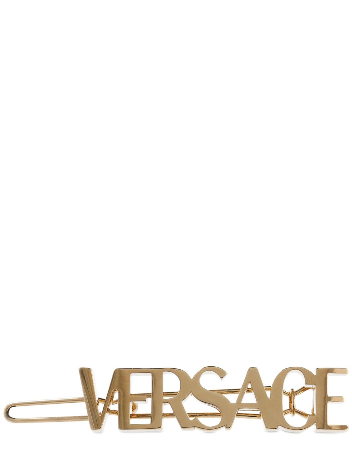 VERSACE Lx Versace Lettering Hair Clip