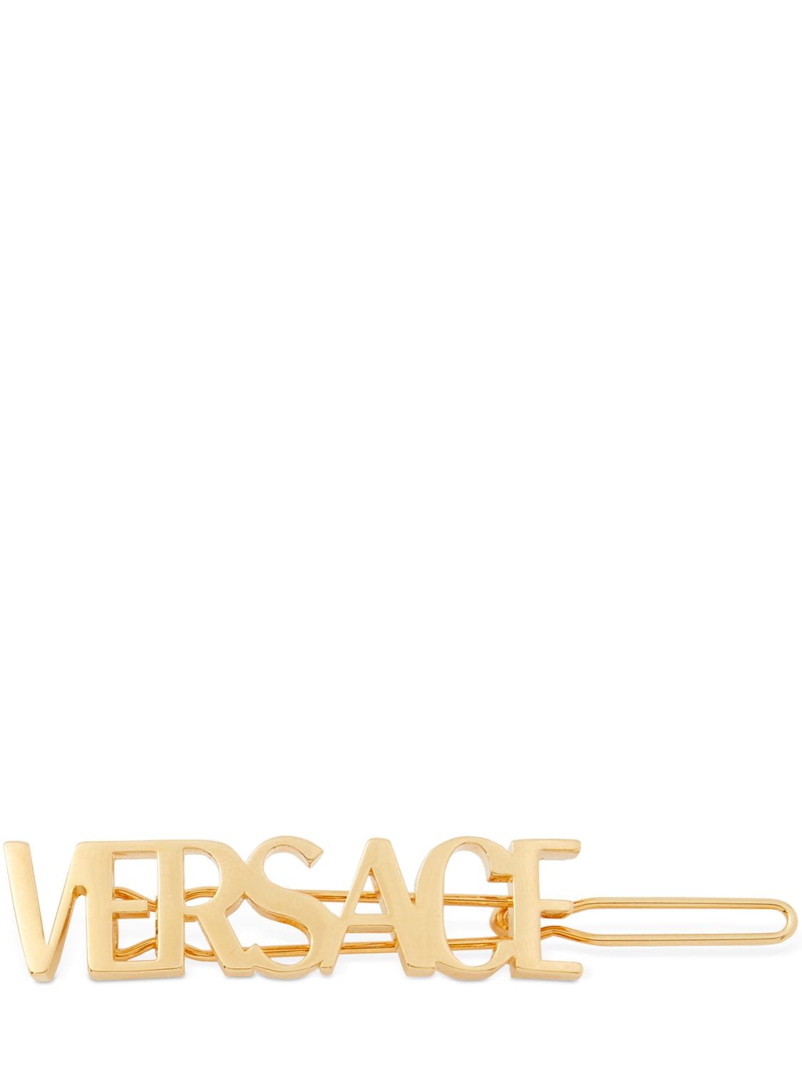 Rx Versace Lettering Hair Clip