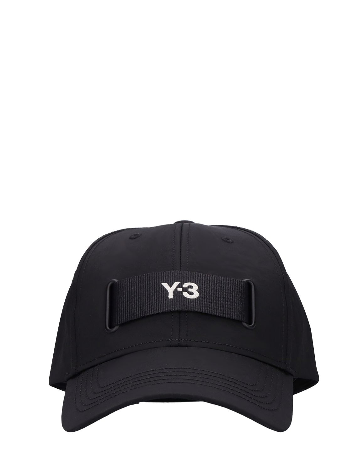 Y-3 - Webbing logo hat - Black | Luisaviaroma