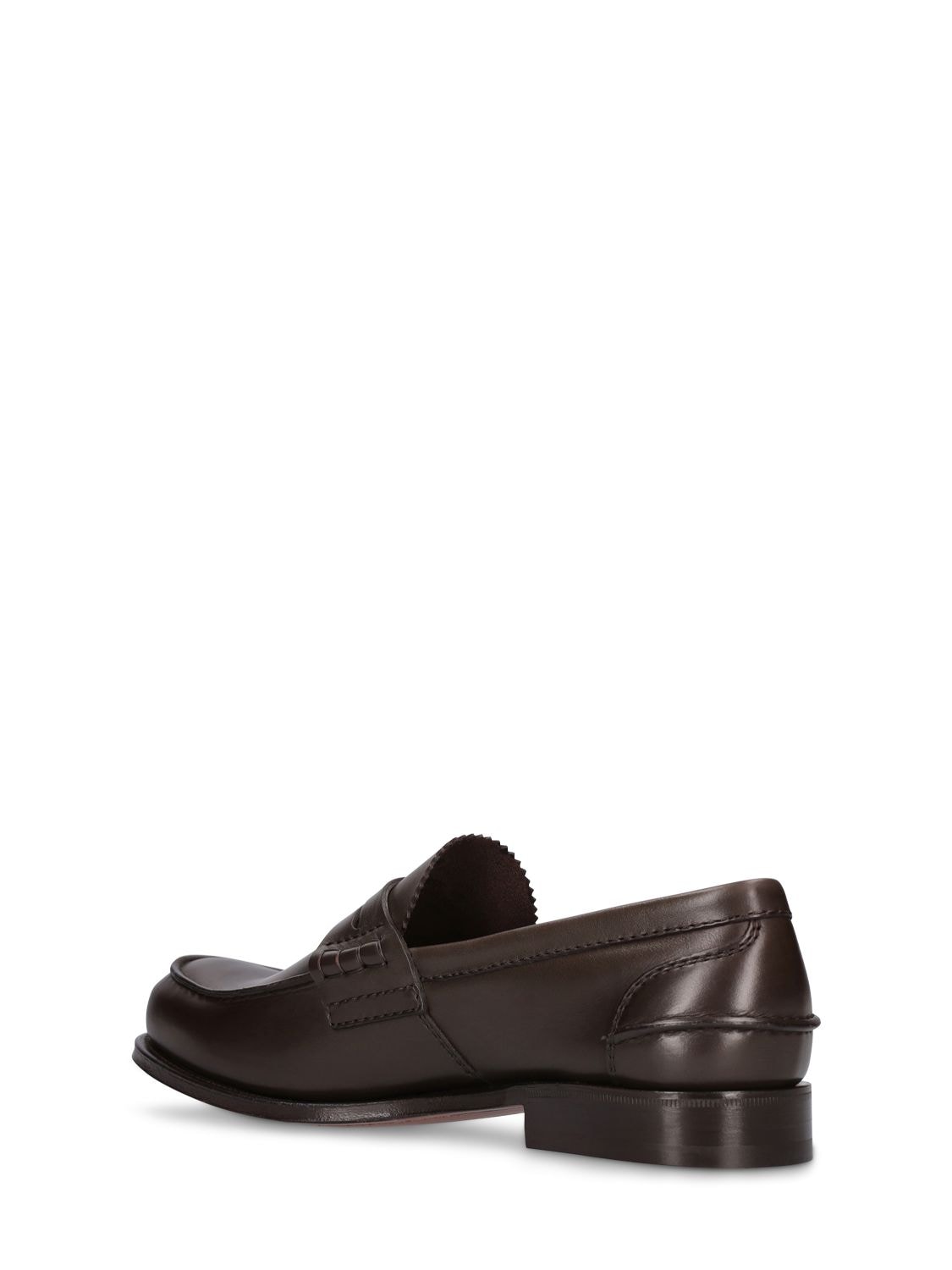 Shop Church's Pembrey Leather Loafers In Brown