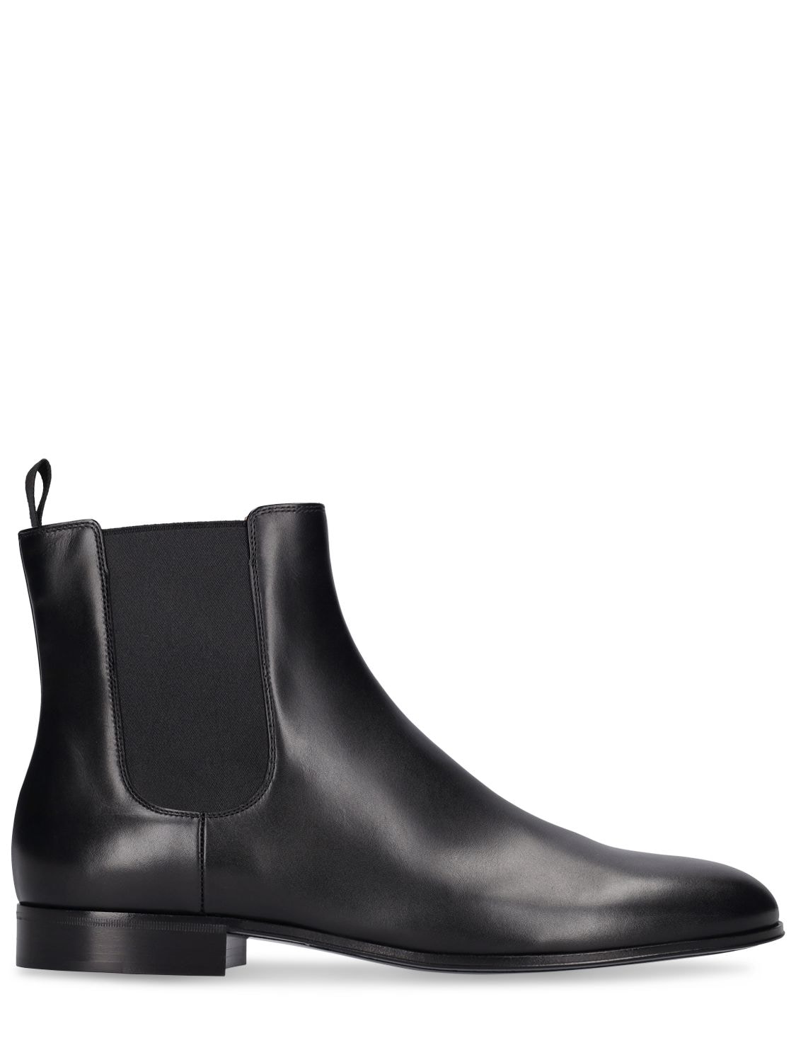 GIANVITO ROSSI ALAIN LEATHER CHELSEA BOOTS