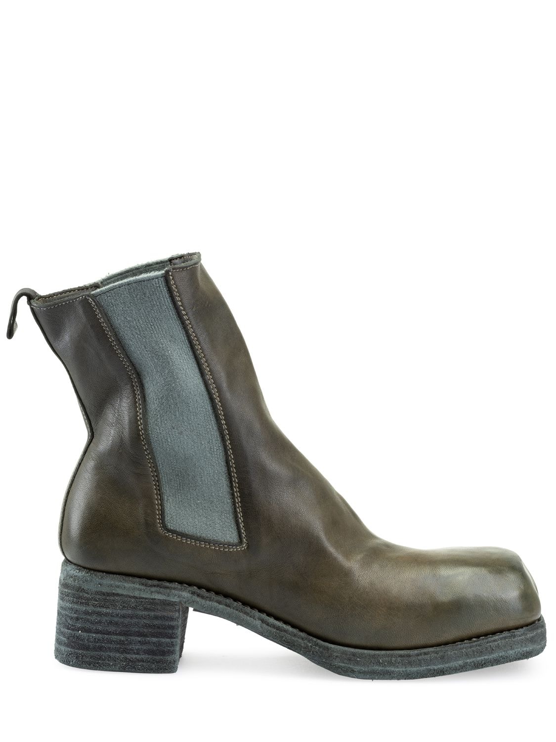 40mm Leather Chelsea Boots