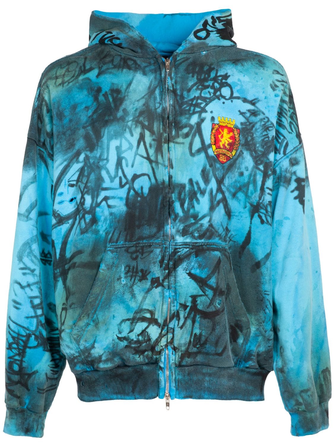 Distressed? Fashionistas may be at Balenciaga's £1,350 holey hoodie