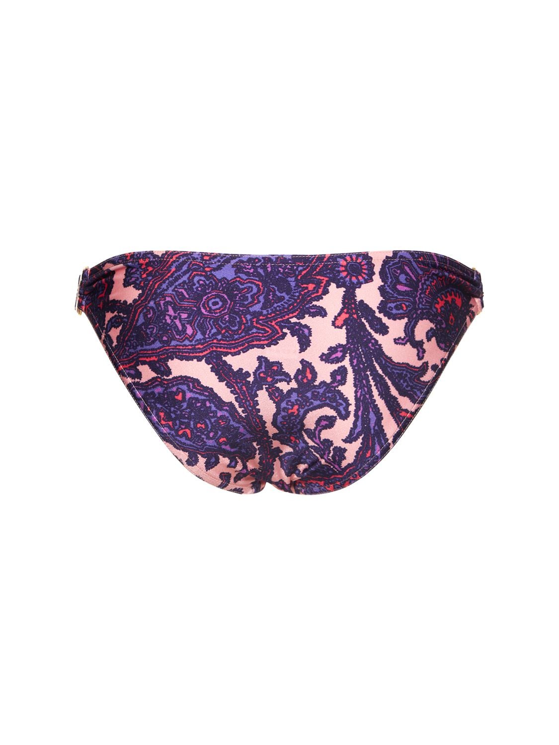 Zimmermann Tiggy Circle Link Bikini Briefs In Purple,pink | ModeSens