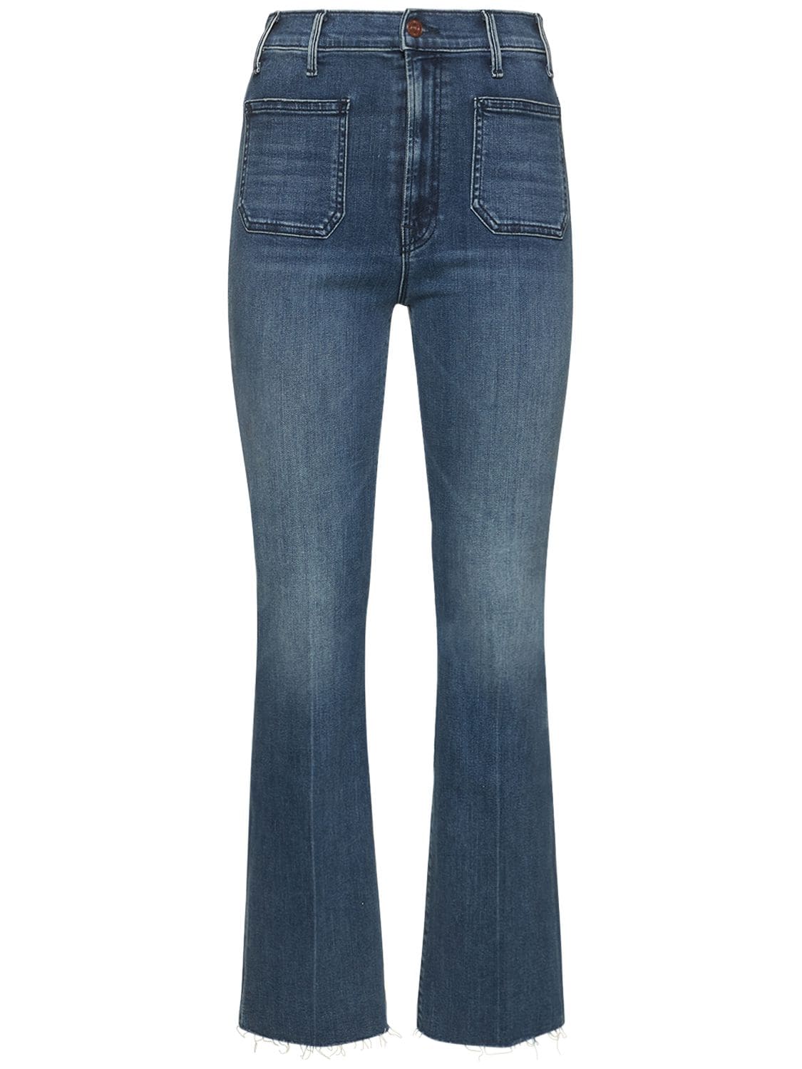 The Hustler Patch Pocket Ankle Fray Jean – WOMEN > CLOTHING > JEANS