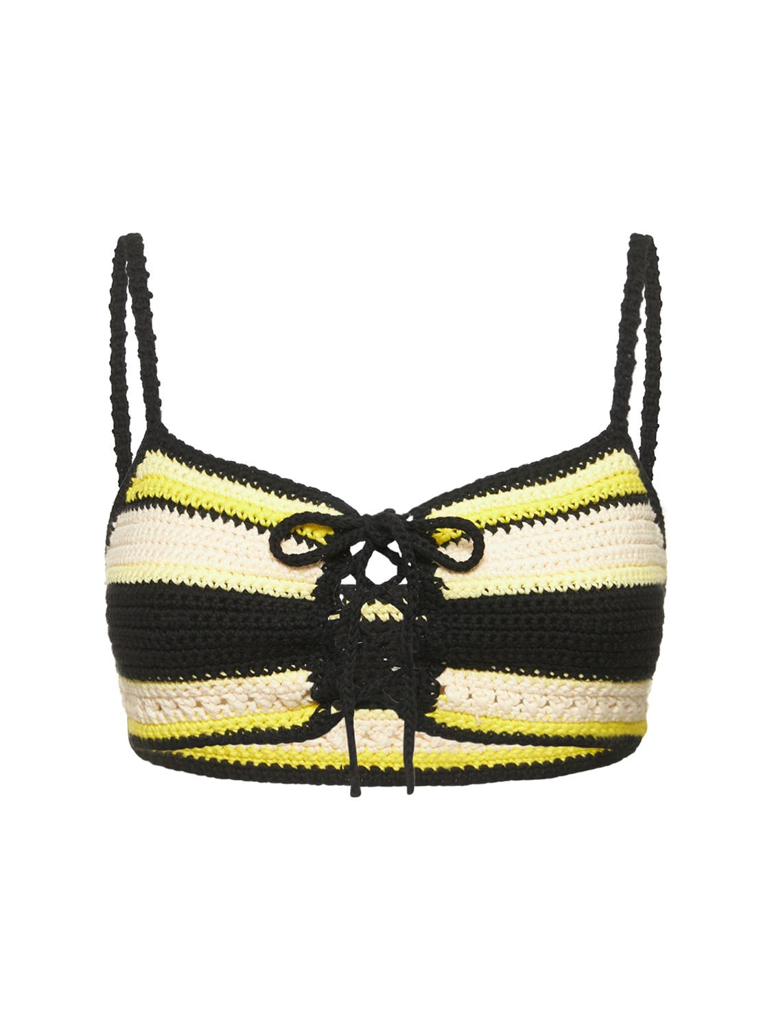 Crochet Cotton Bandeau Bikini Top