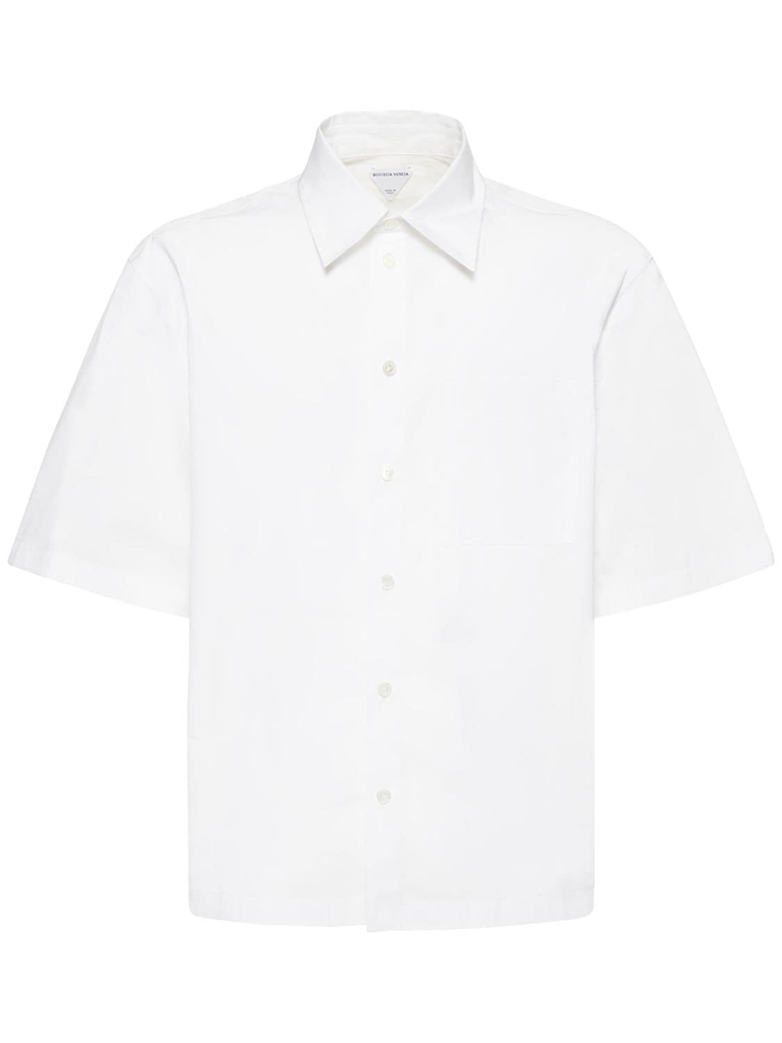 Bottega Veneta - Cotton shirt - White | Luisaviaroma