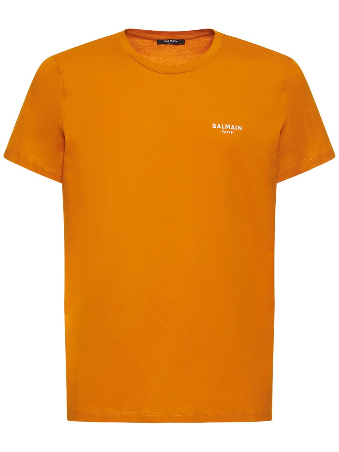 Flocked Logo Classic T-shirt – MEN > CLOTHING > T-SHIRTS