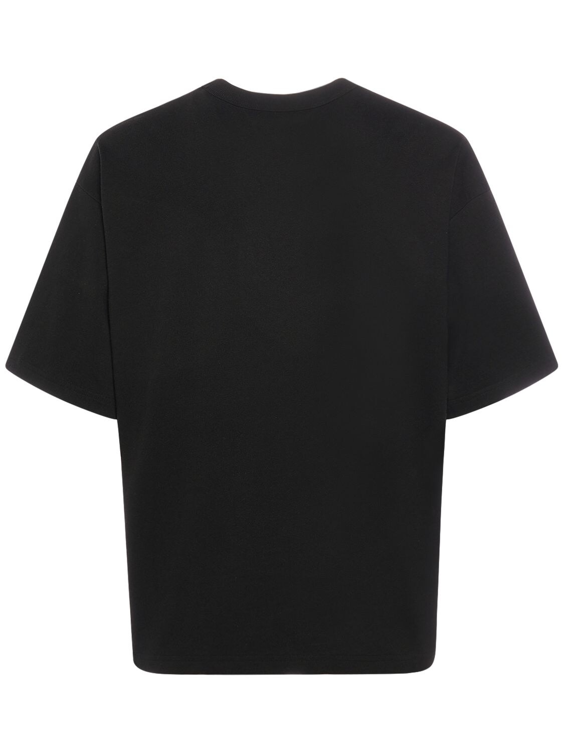 Shop Bottega Veneta Heavy Cotton Jersey T-shirt In Black