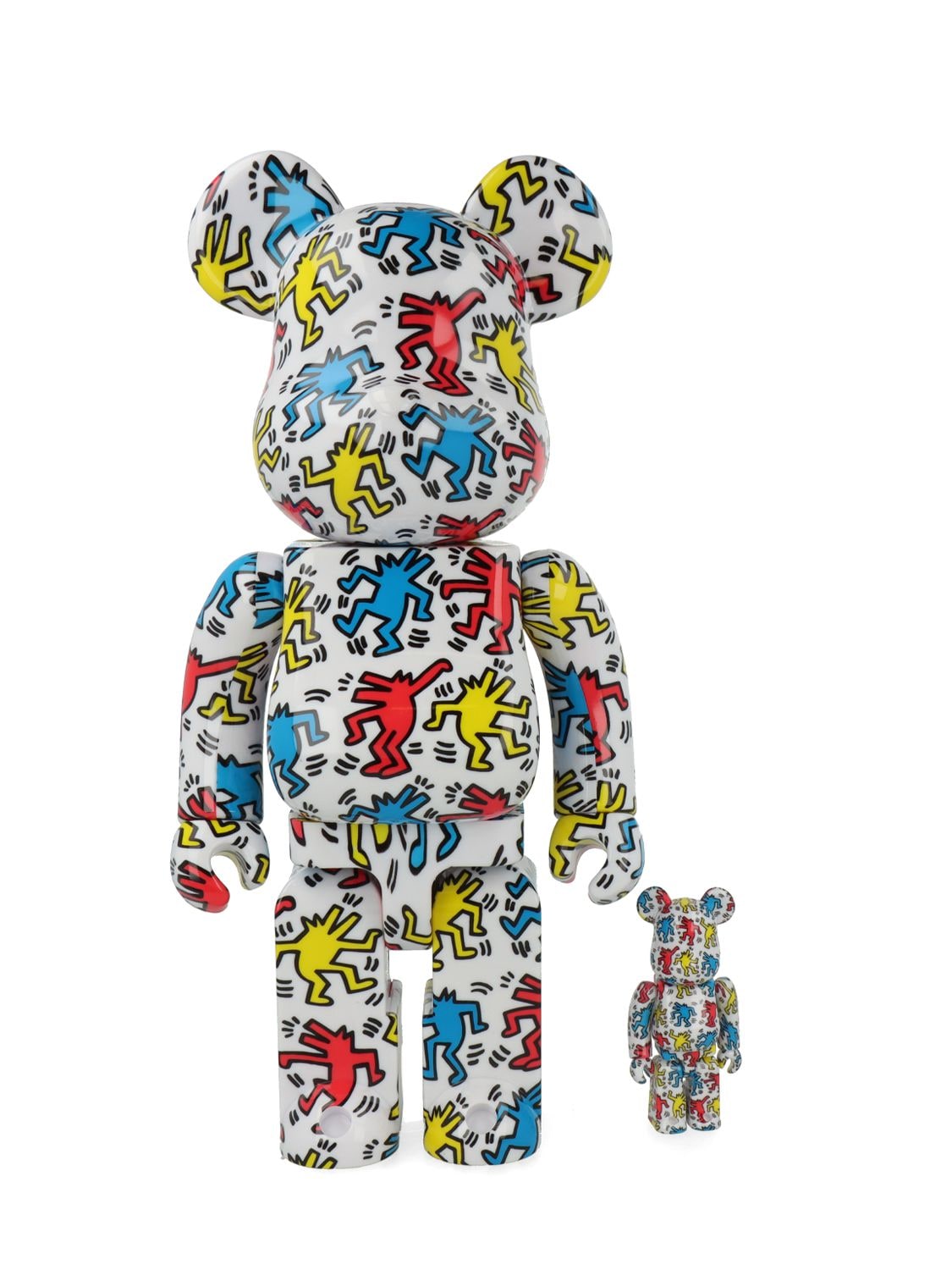 Set Of 2 Bearbrick Keith Haring 9 Toys – HOME > HOME DÉCOR > DECORATIVE ACCESSORIES
