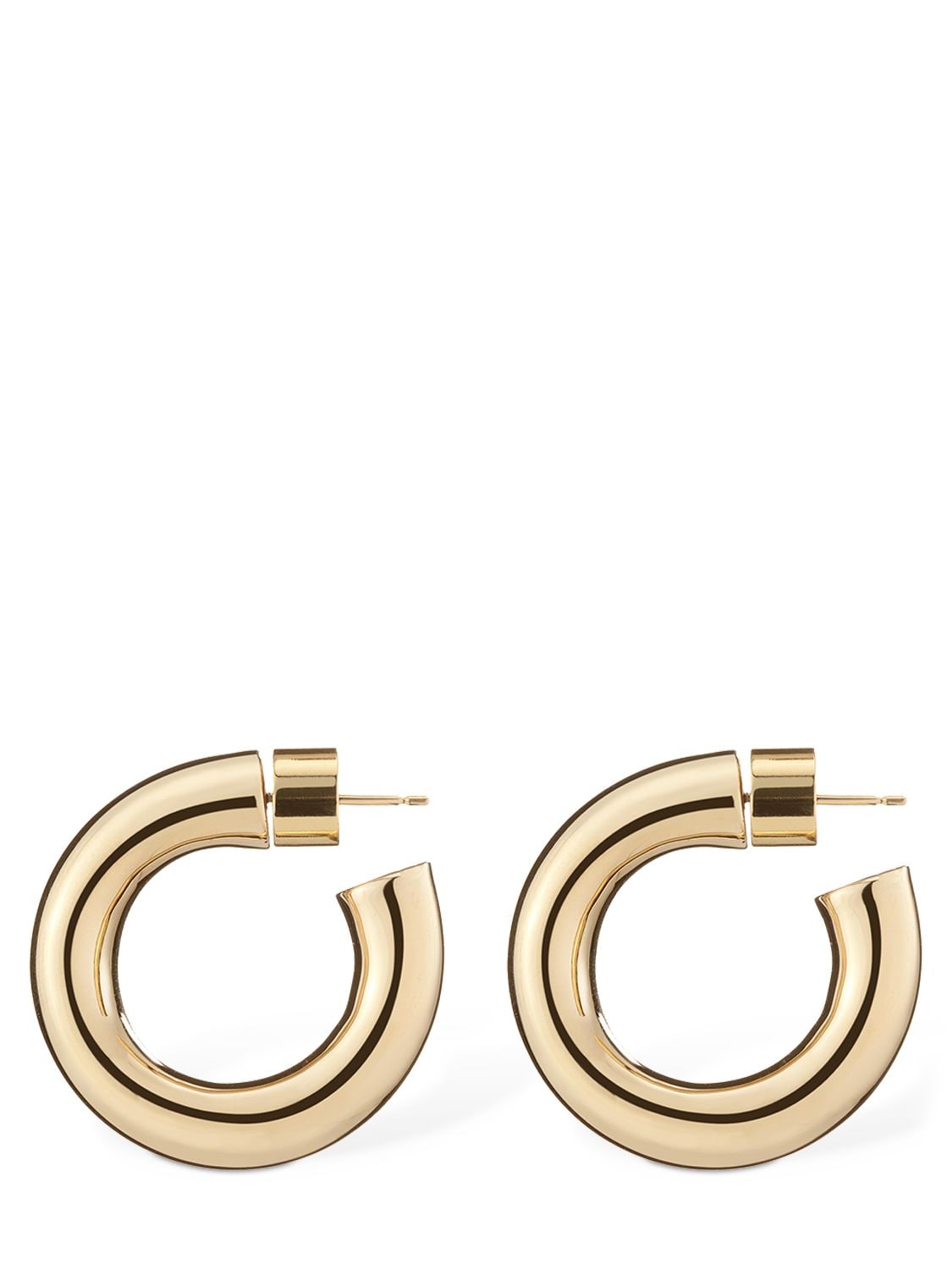Shop Jennifer Fisher Kevin Huggie Earrings In Gold