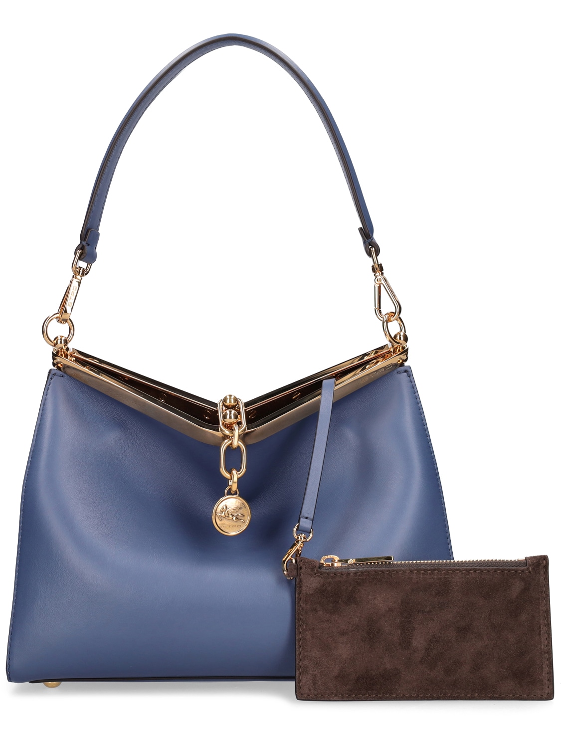 Leather handbag Etro White in Leather - 32226449