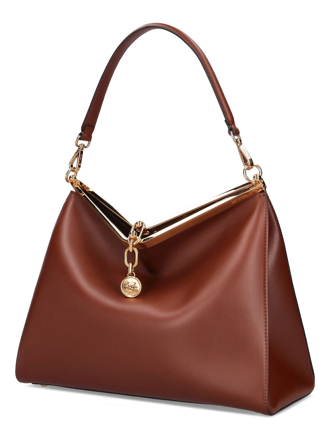Etro Women's Mini Leather Vela Bag - Brown - Shoulder Bags