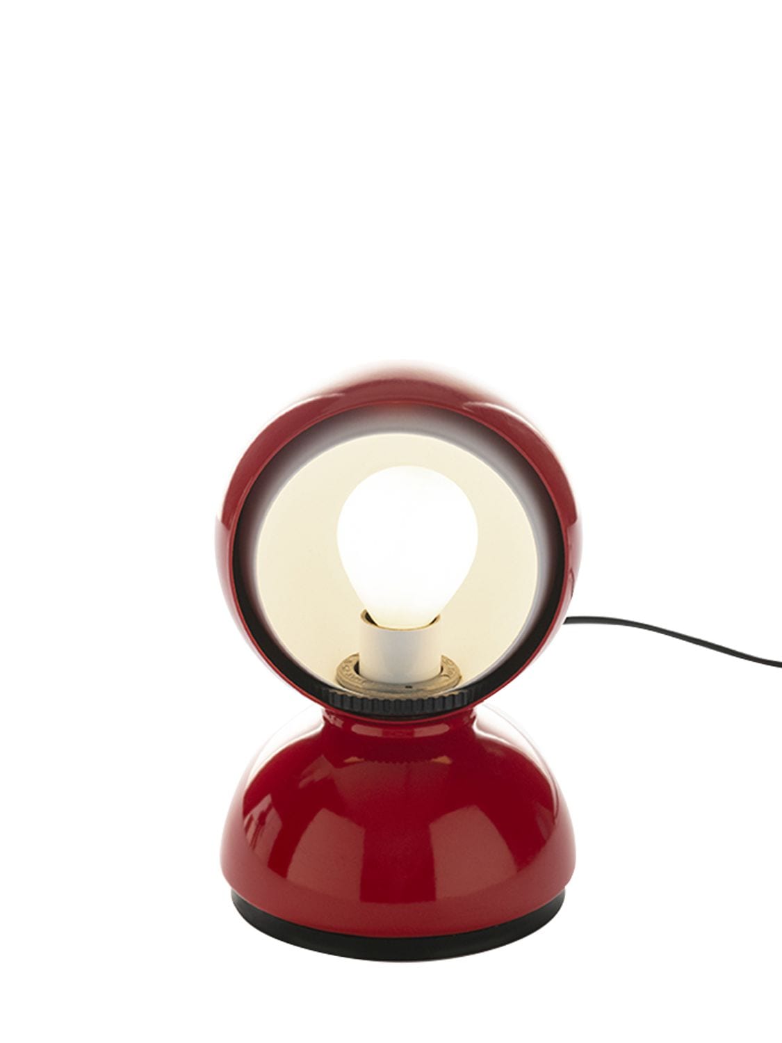 Artemide Eclisse Table Lamp In Red