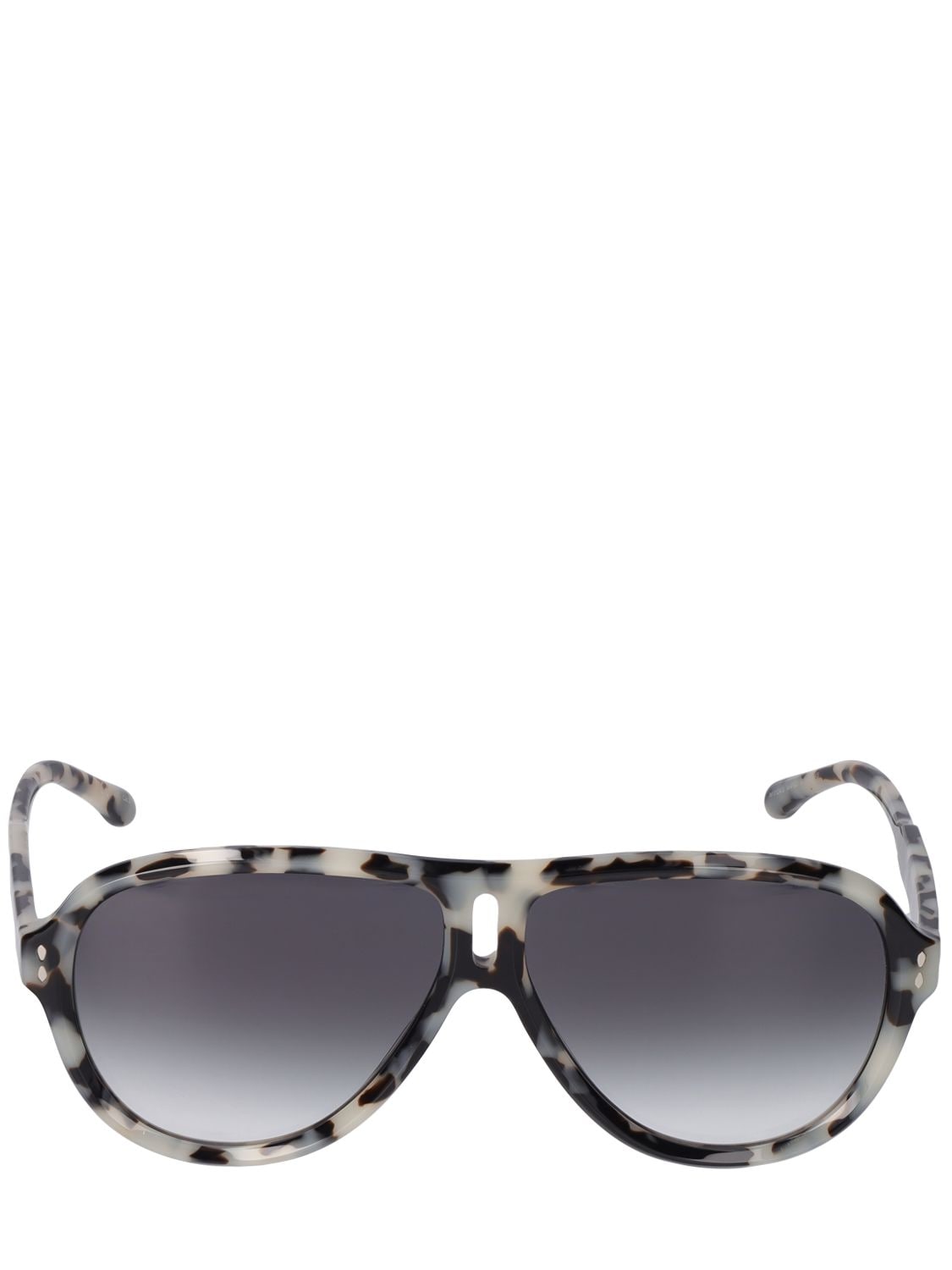 Isabel Marant Pilot Acetate Sunglasses In Multi,grau