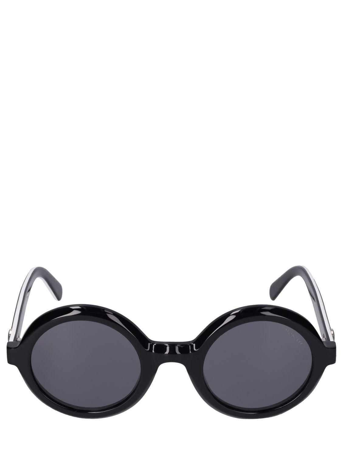Moncler Orbit Sunglasses In 黑色,烟色