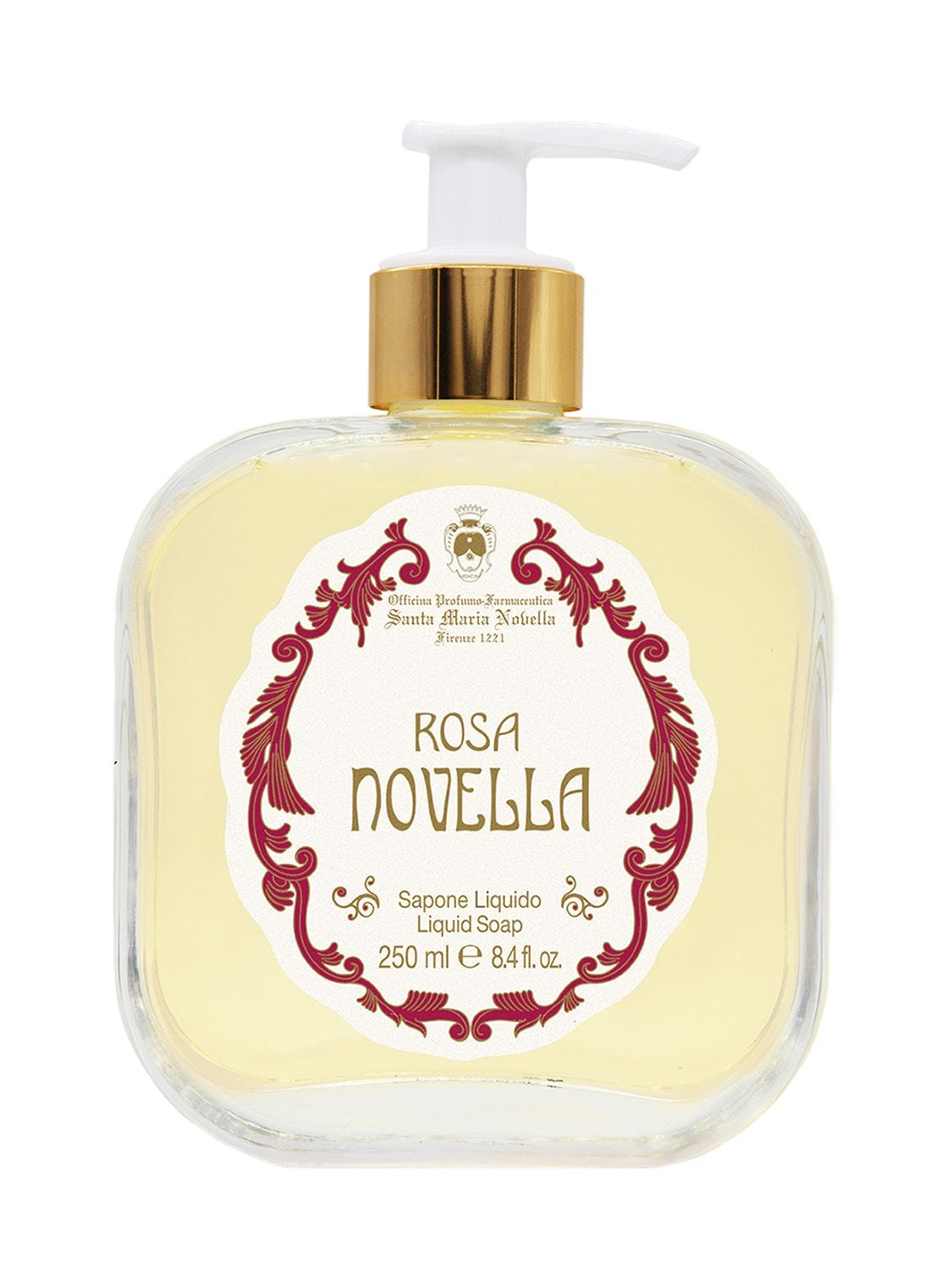 250ml Rosa Novella Liquid Soap – BEAUTY – WOMEN > BATH & BODY > BODY WASH & SOAP