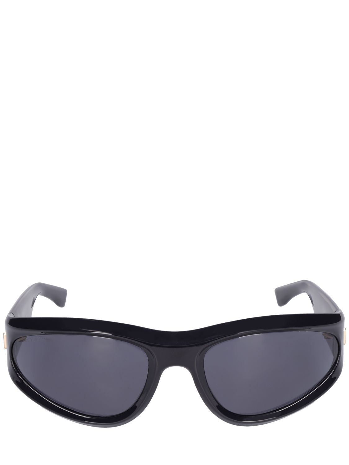 Dsquared2 D2 Wraparound Mask Sunglasses In Black,grey