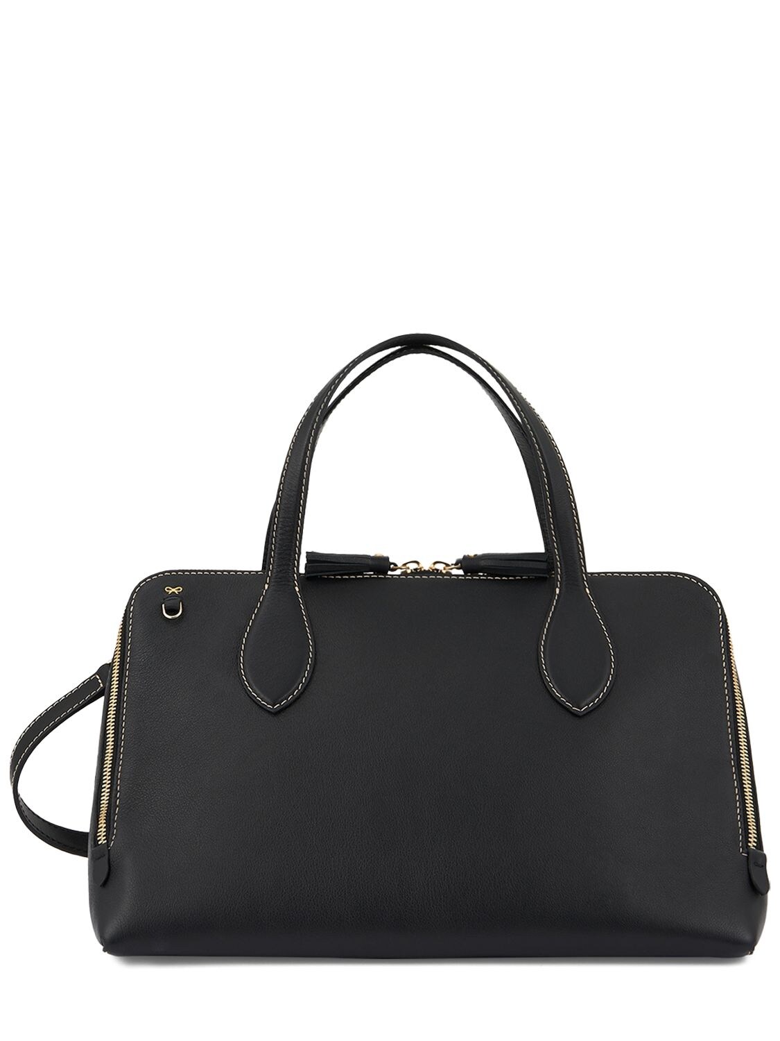 ANYA HINDMARCH The Wedge Leather Top Handle Bag