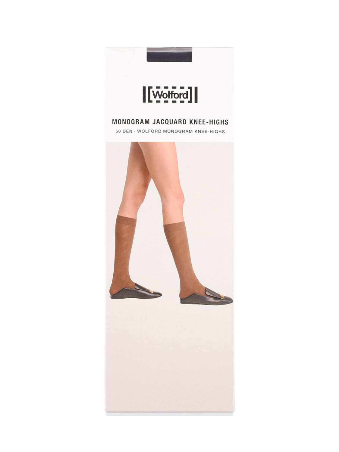 Monogram Jacquard Knee-high Socks – WOMEN > LINGERIE > HOSIERY