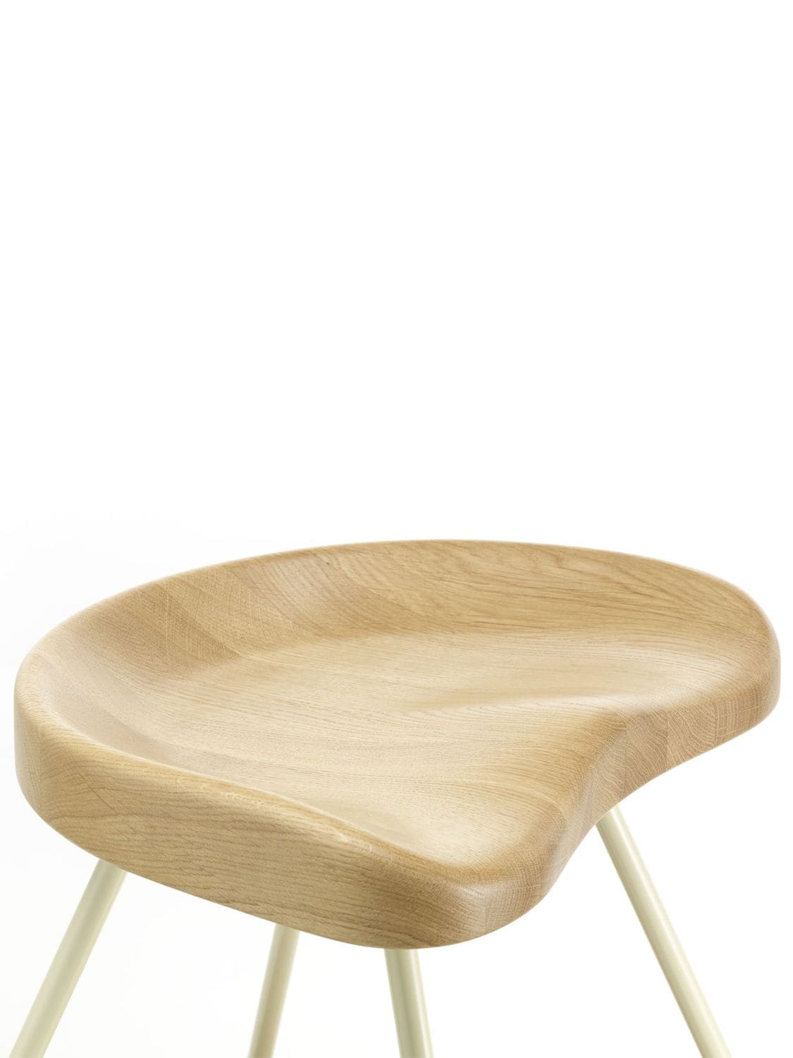 Shop Vitra Tabouret 307 Stool In Brown