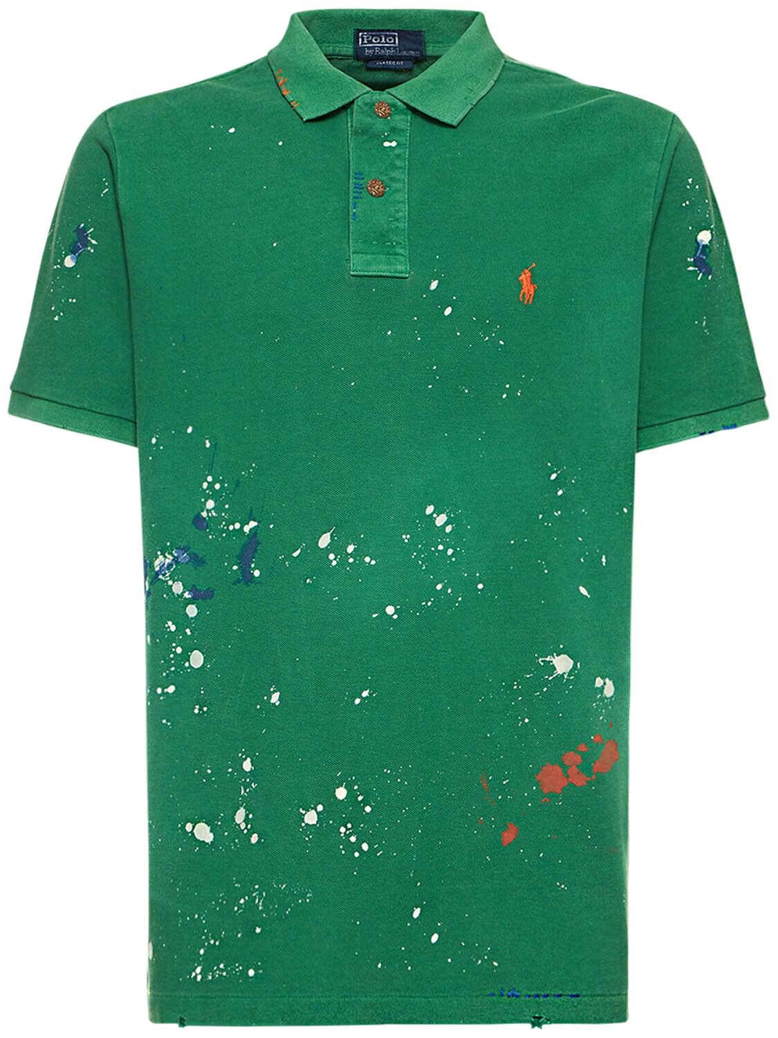 Jersey Painted Polo – MEN > CLOTHING > POLOS