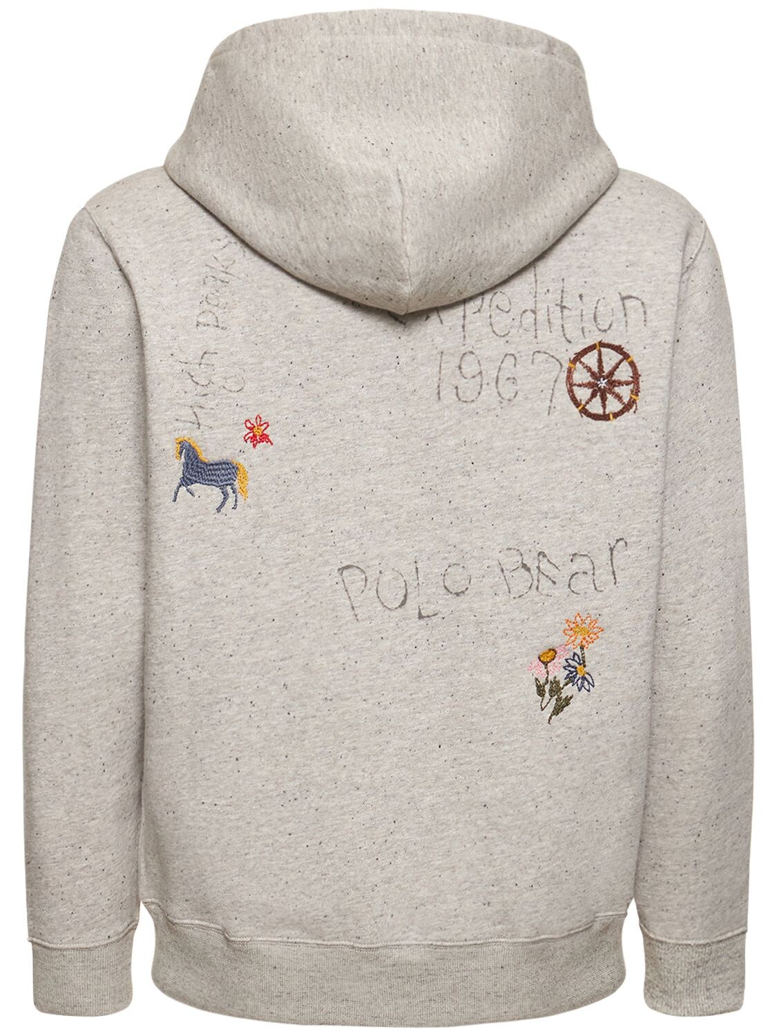 Polo Ralph Lauren Polo Bear Hooded Sweatshirt Brooklyn Heather