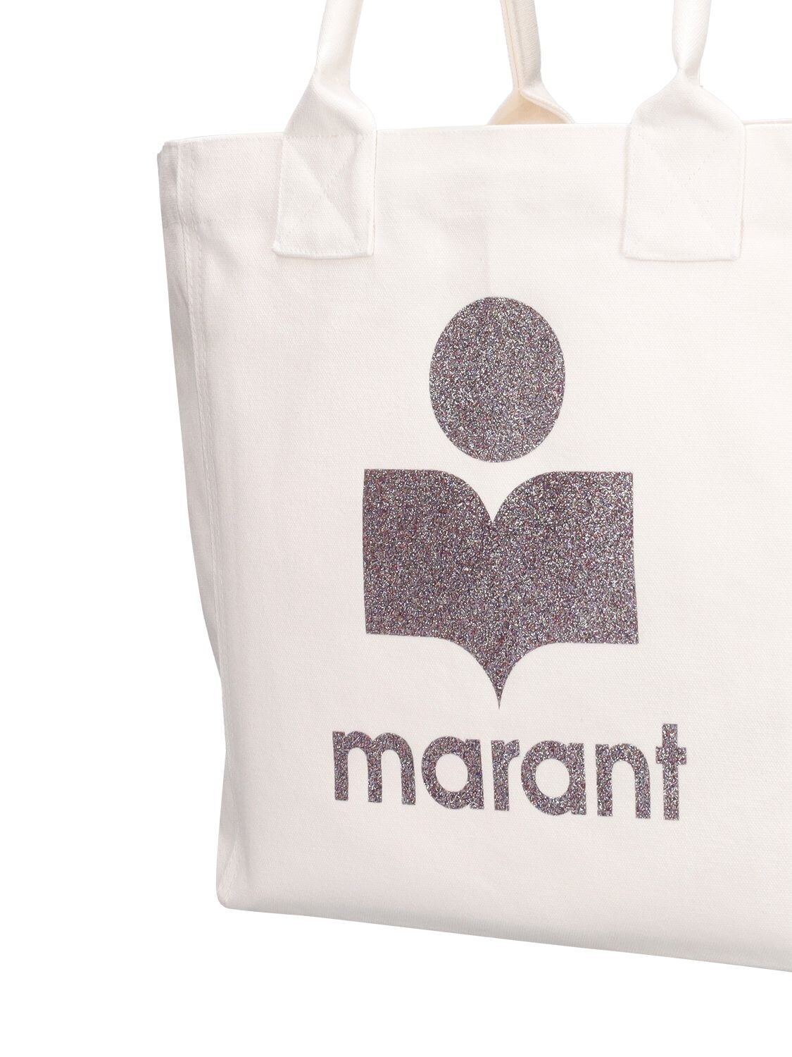 Shop Isabel Marant Small Yenky Tote Bag In Ecru