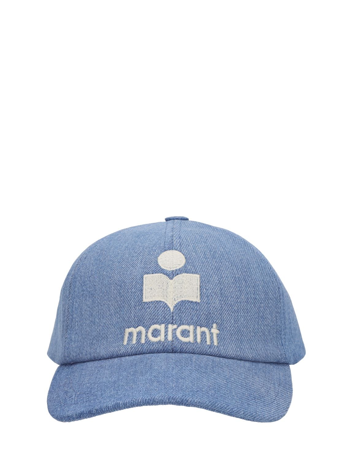 Isabel Marant Tyron Baseball Hat In Light Blue